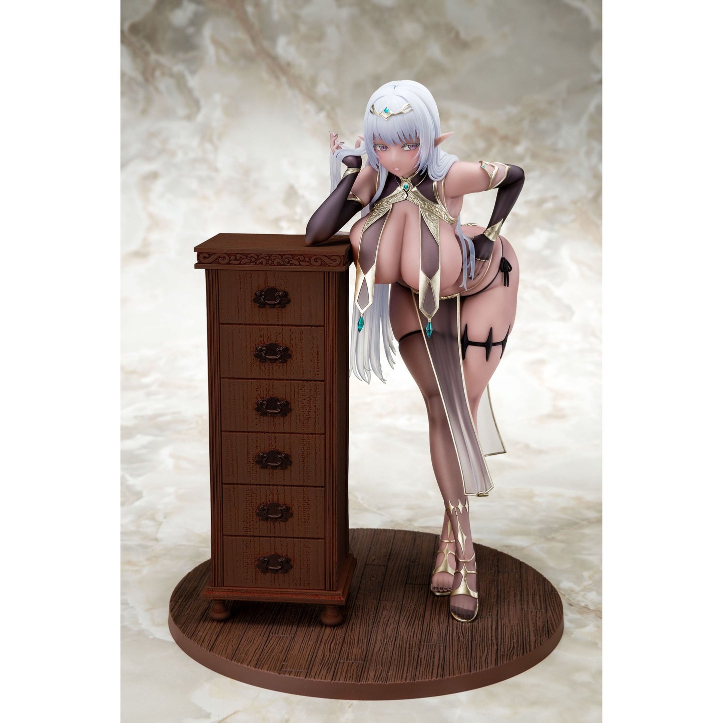 1/6スケール塗装済完成品 『ダークエロフ』 illustration by oekakizuki