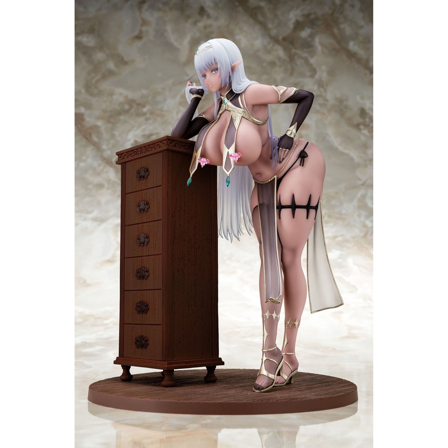 1/6スケール塗装済完成品 『ダークエロフ』 illustration by oekakizuki