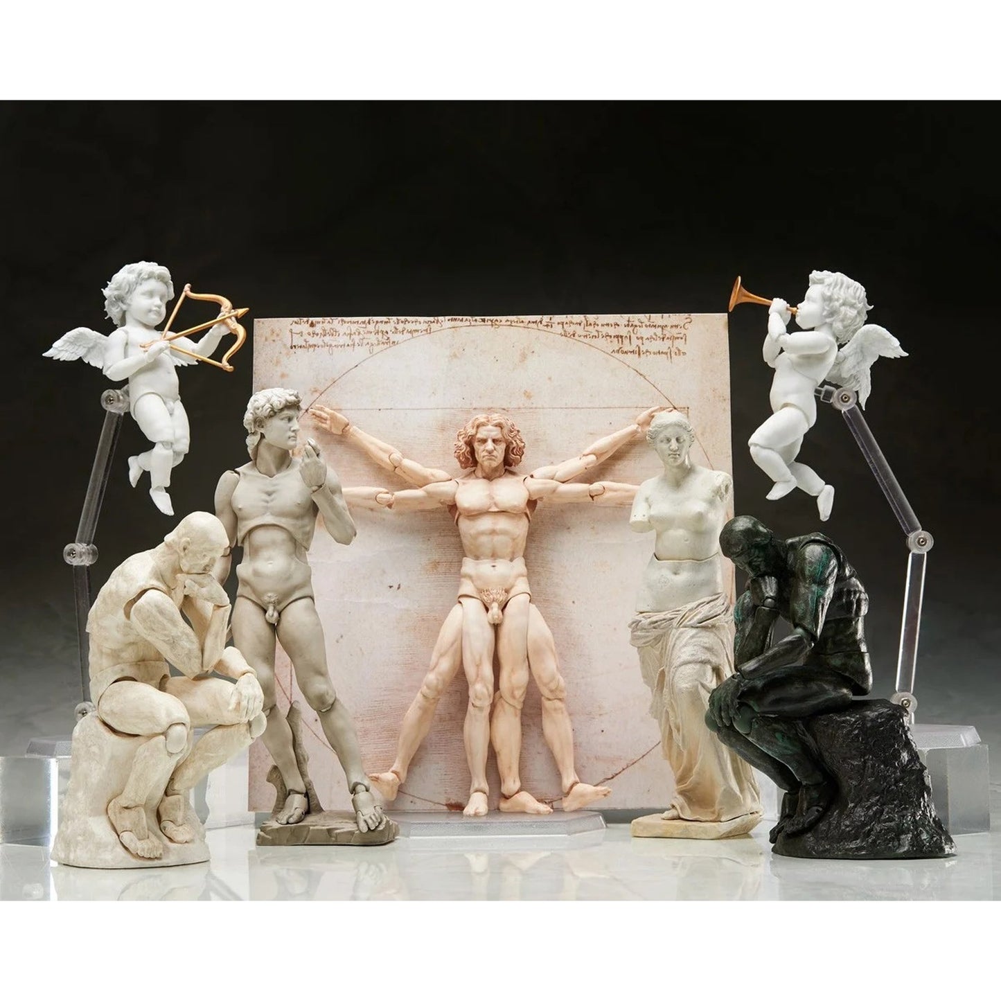 テーブル美術館「figma天使像」
