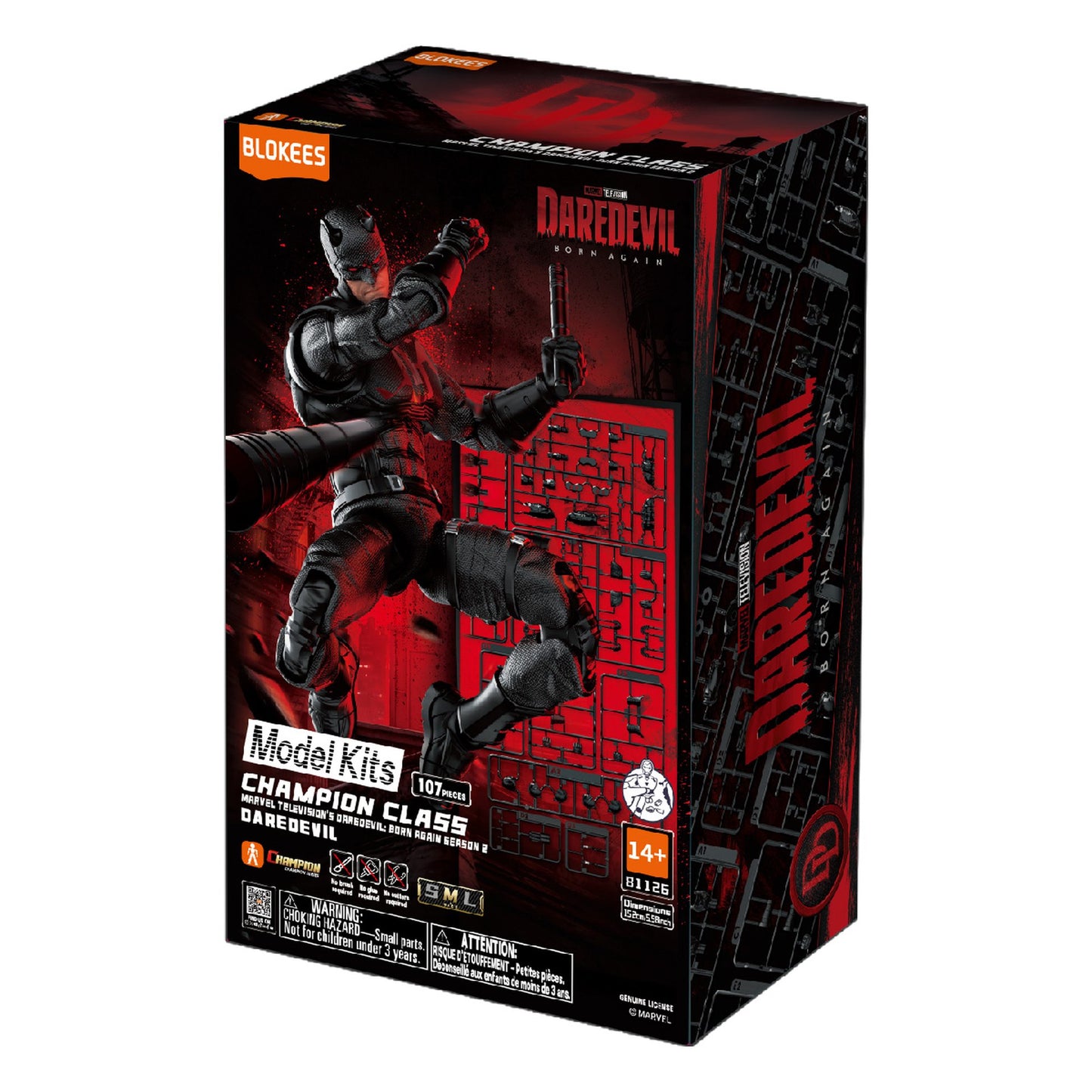 Blokees マーベル ヒーロー デアデビル Born Again S2 CC14