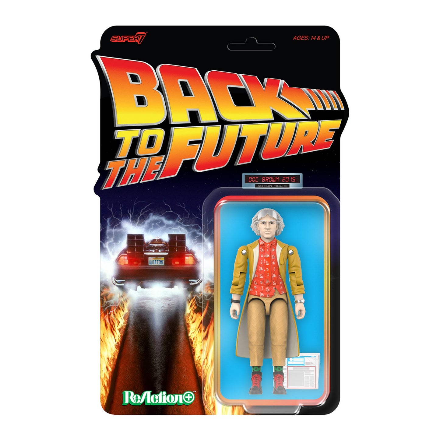 【リ・アクション+】 3.75インチ・アクションフィギュア 『バック・トゥ・ザ・フューチャー』シリーズ2 エメット・ブラウン博士（2015年）
