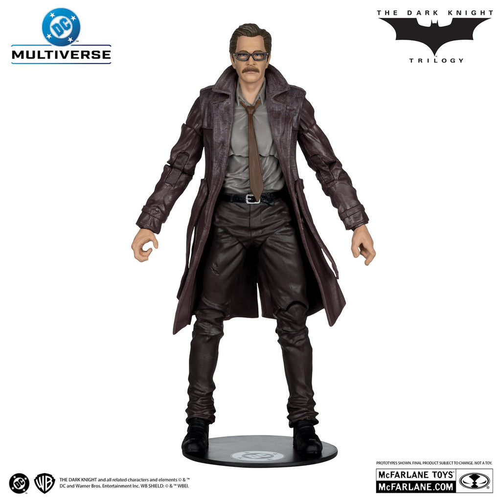 『ＤＣ』 【ＤＣマルチバース】 7インチ・アクションフィギュア 「デラックス・シアトリカル・エディション」 ゴードン本部長［映画『ダークナイト・トリロジー』］