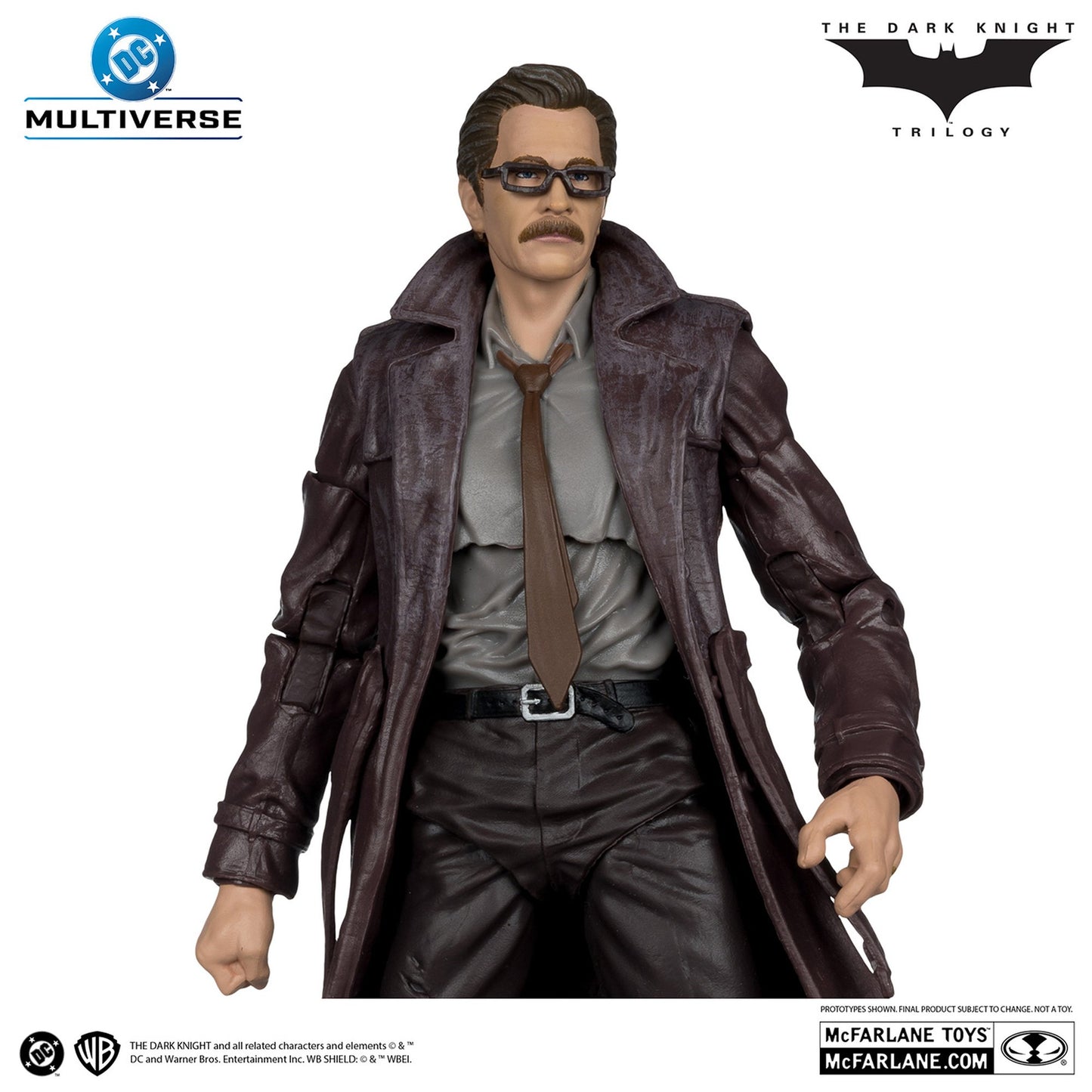 『ＤＣ』 【ＤＣマルチバース】 7インチ・アクションフィギュア 「デラックス・シアトリカル・エディション」 ゴードン本部長［映画『ダークナイト・トリロジー』］