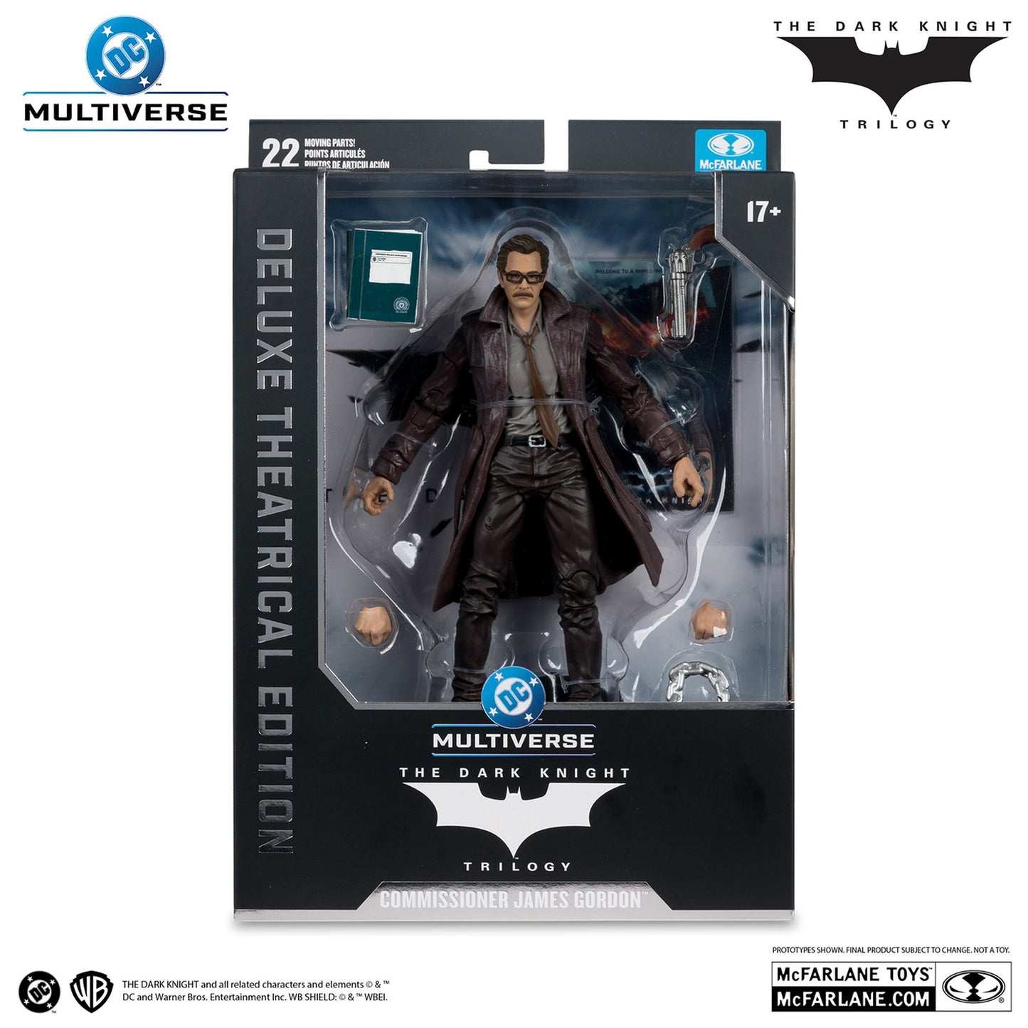 『ＤＣ』 【ＤＣマルチバース】 7インチ・アクションフィギュア 「デラックス・シアトリカル・エディション」 ゴードン本部長［映画『ダークナイト・トリロジー』］