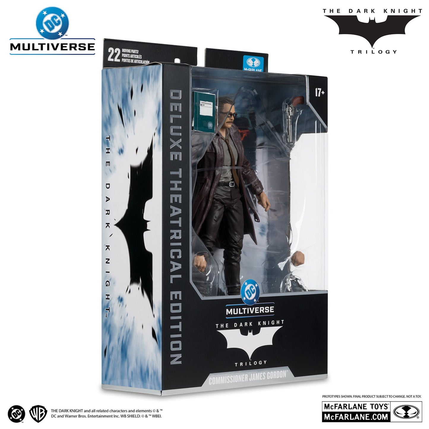 『ＤＣ』 【ＤＣマルチバース】 7インチ・アクションフィギュア 「デラックス・シアトリカル・エディション」 ゴードン本部長［映画『ダークナイト・トリロジー』］
