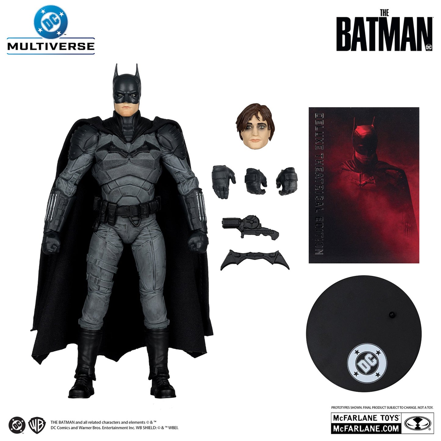 『ＤＣ』 【ＤＣマルチバース】 7インチ・アクションフィギュア 「デラックス・シアトリカル・エディション」 バットマン［映画『THE BATMAN－ザ・バットマン－』］