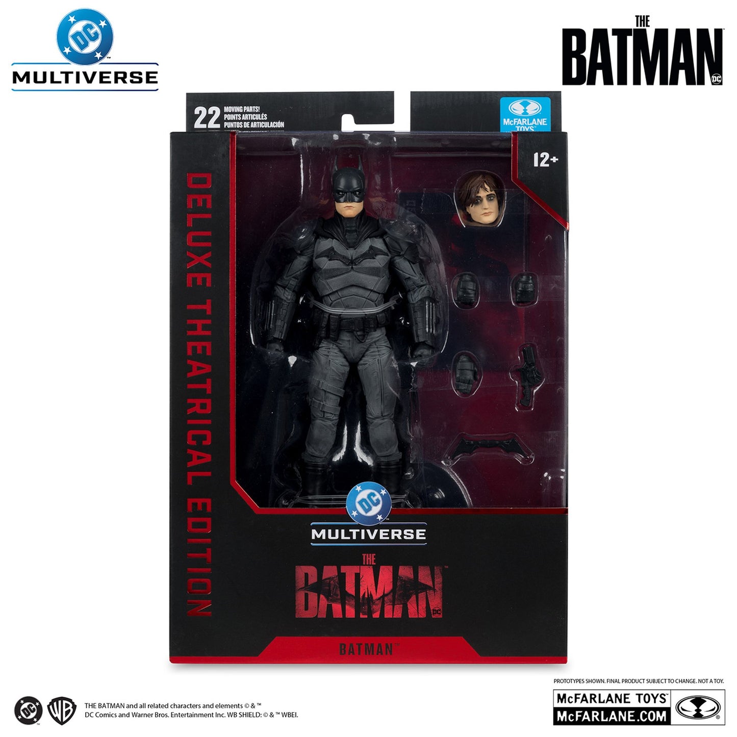 『ＤＣ』 【ＤＣマルチバース】 7インチ・アクションフィギュア 「デラックス・シアトリカル・エディション」 バットマン［映画『THE BATMAN－ザ・バットマン－』］