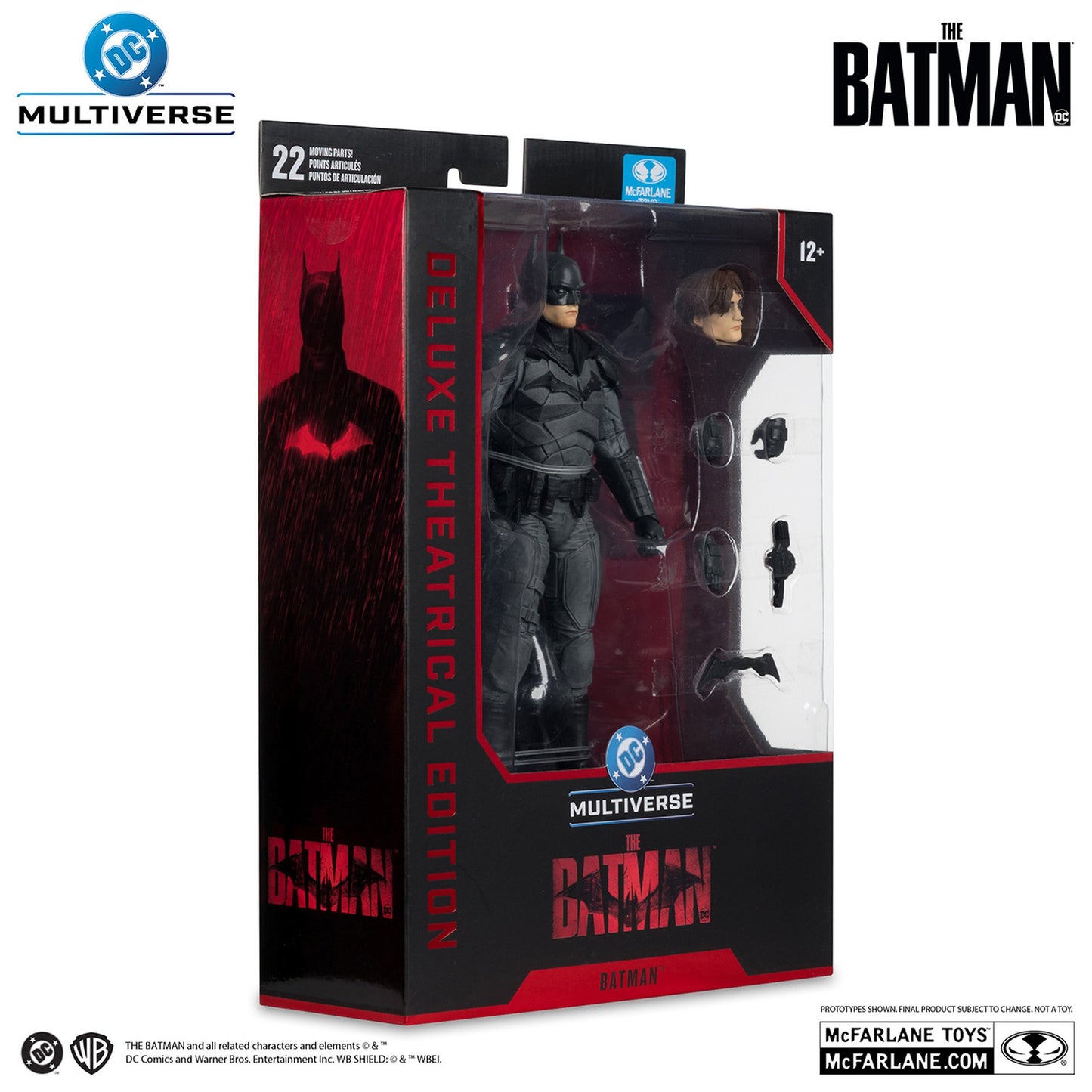 『ＤＣ』 【ＤＣマルチバース】 7インチ・アクションフィギュア 「デラックス・シアトリカル・エディション」 バットマン［映画『THE BATMAN－ザ・バットマン－』］