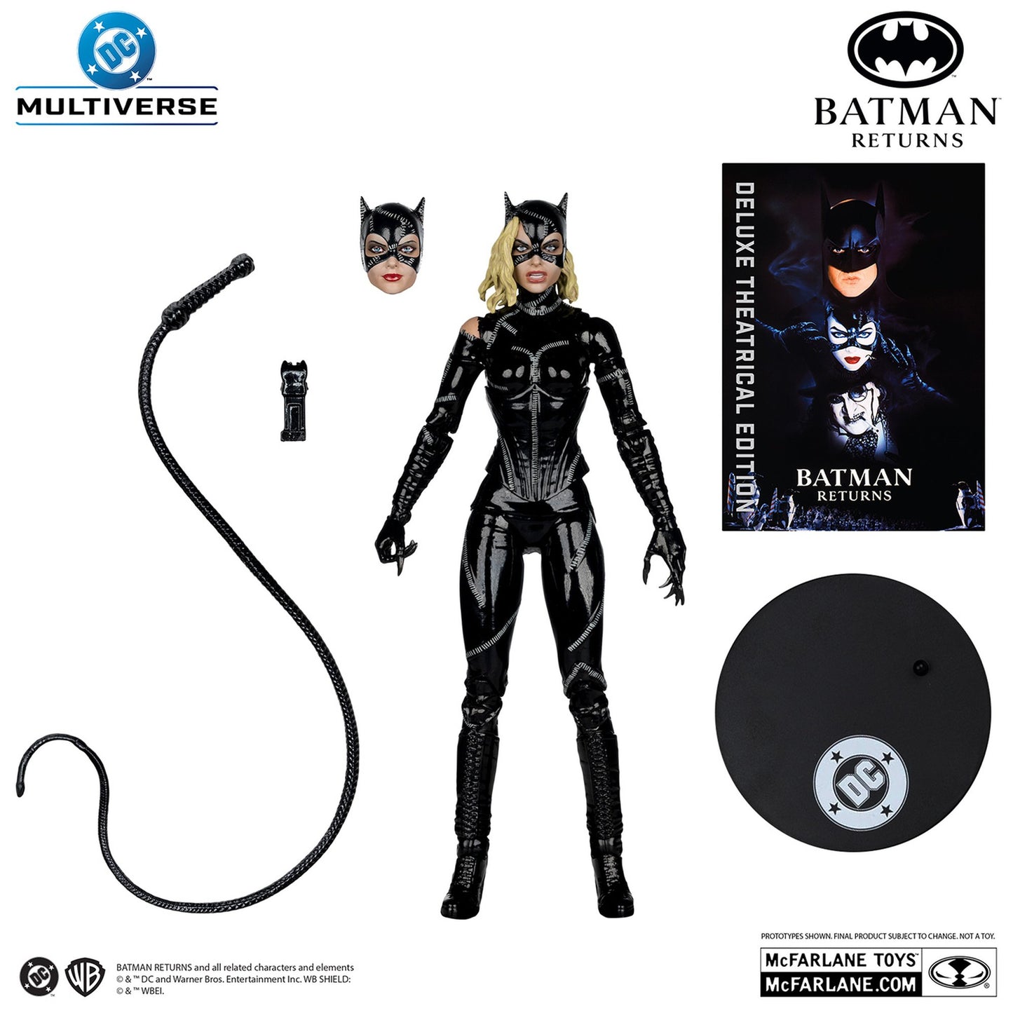 『ＤＣ』 【ＤＣマルチバース】 7インチ・アクションフィギュア 「デラックス・シアトリカル・エディション」 キャットウーマン（バトルダメージ）［映画『バットマン リターンズ』］