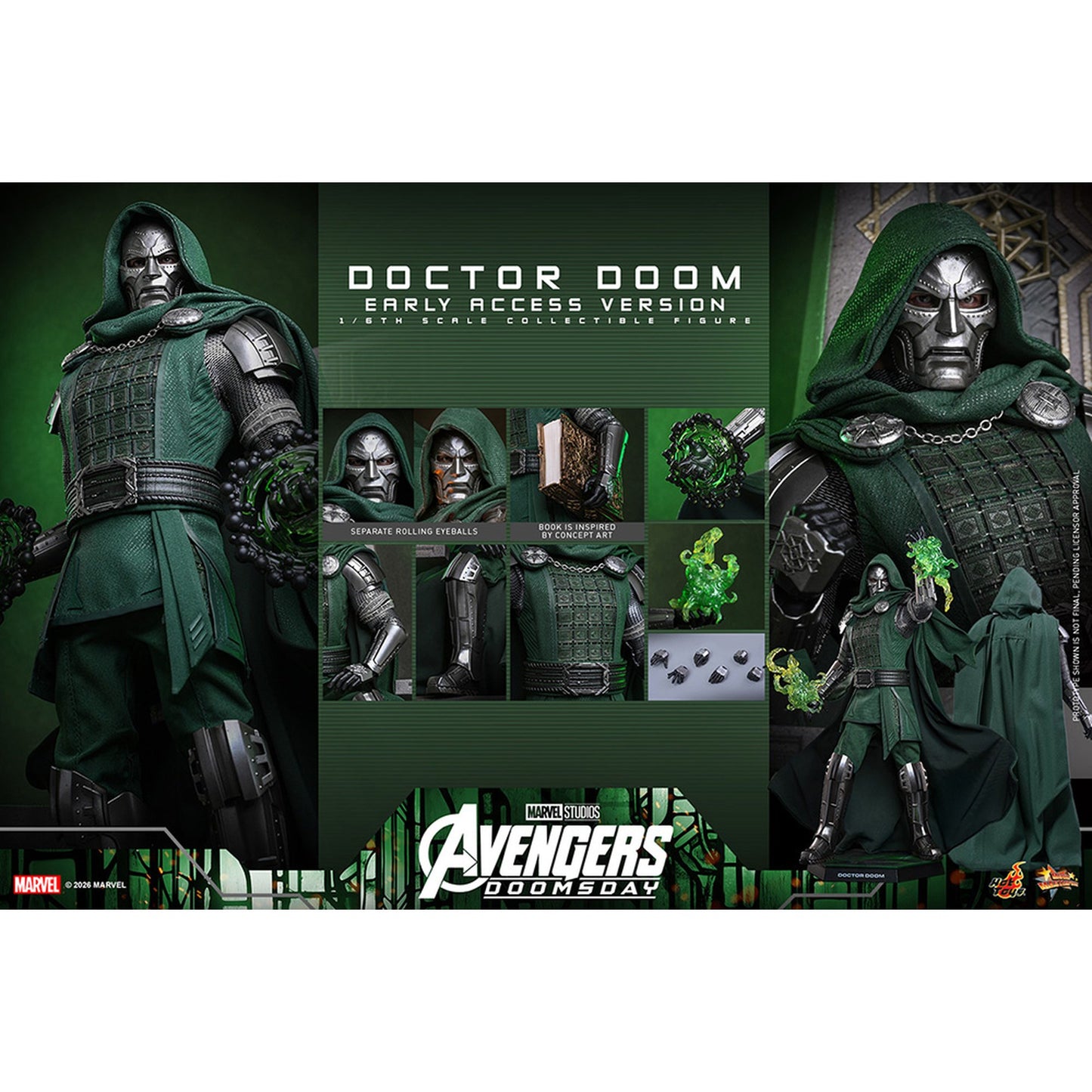 【ムービー・マスターピース】 『アベンジャーズ／ドゥームズデイ』 1/6スケールフィギュア ドクター・ドゥーム