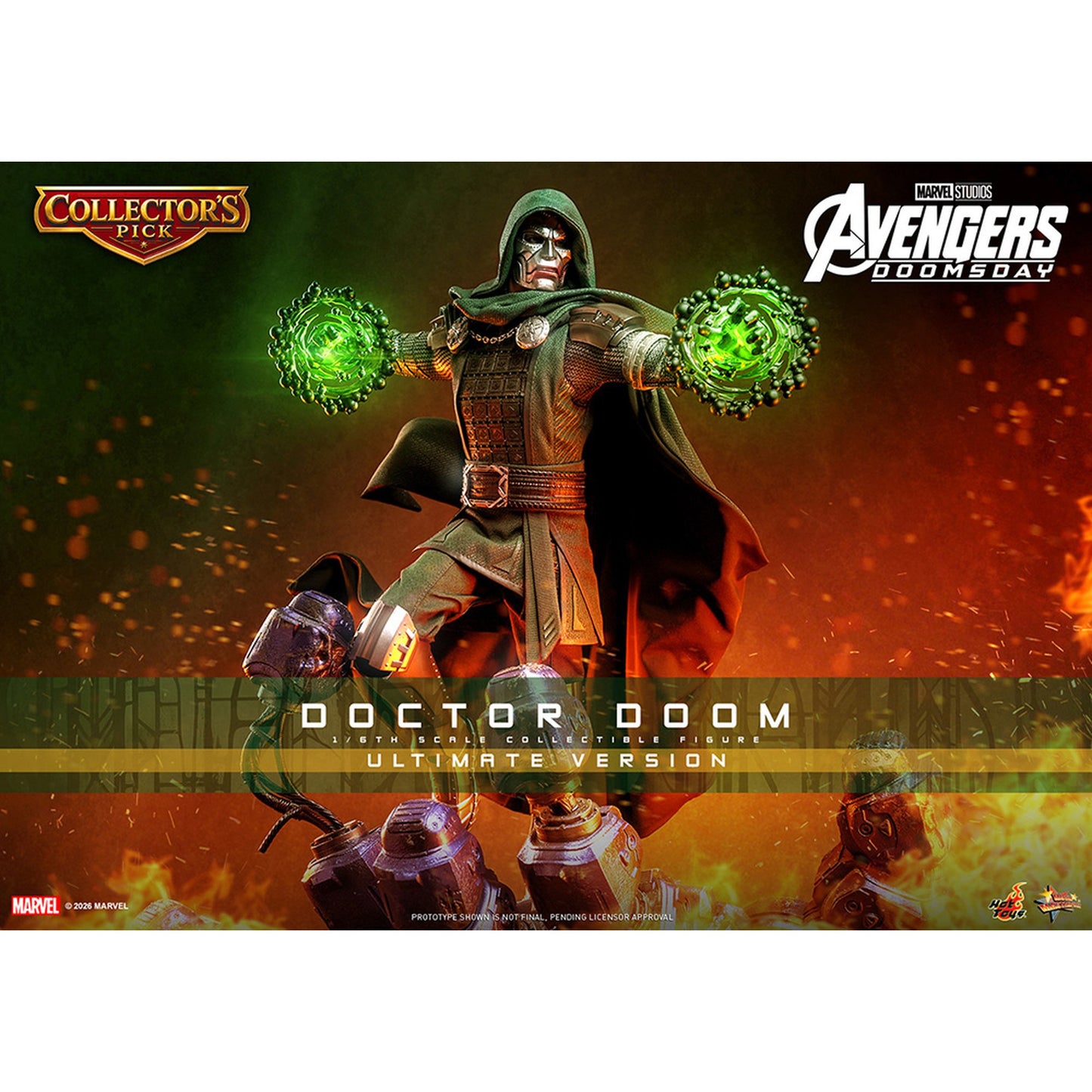 【ムービー・マスターピース】 『アベンジャーズ／ドゥームズデイ』 1/6スケールフィギュア ドクター・ドゥーム（アルティメット版）