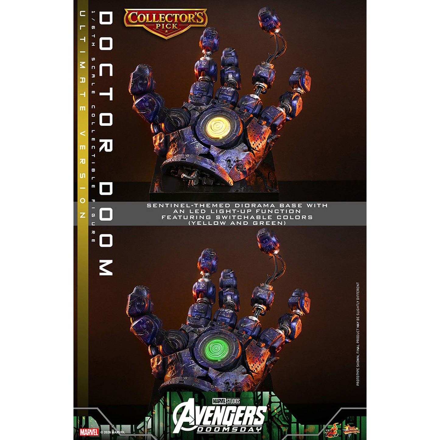 【ムービー・マスターピース】 『アベンジャーズ／ドゥームズデイ』 1/6スケールフィギュア ドクター・ドゥーム（アルティメット版）