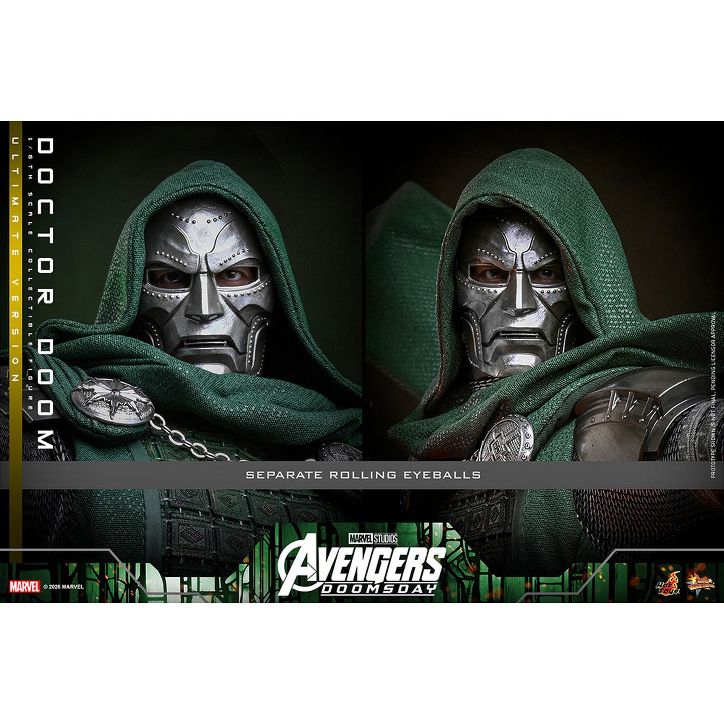 【ムービー・マスターピース】 『アベンジャーズ／ドゥームズデイ』 1/6スケールフィギュア ドクター・ドゥーム（アルティメット版）