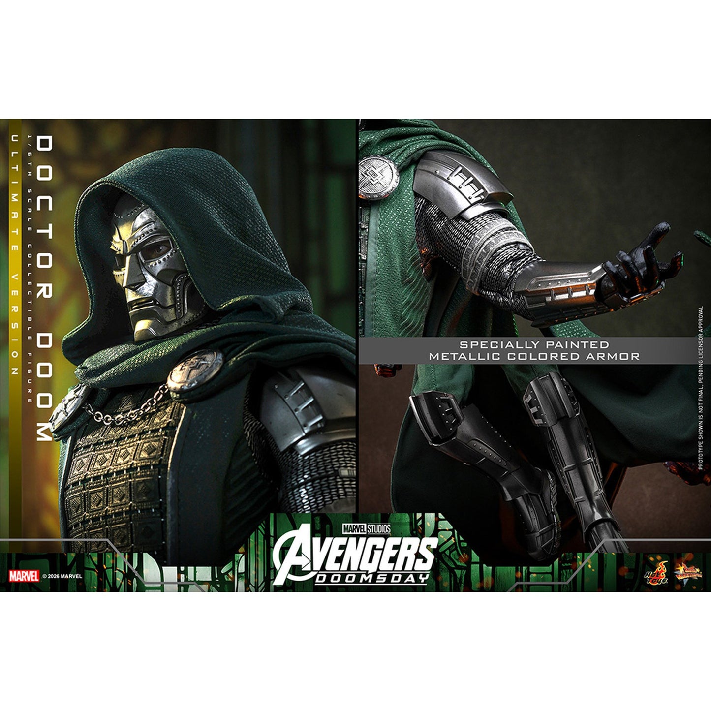 【ムービー・マスターピース】 『アベンジャーズ／ドゥームズデイ』 1/6スケールフィギュア ドクター・ドゥーム（アルティメット版）