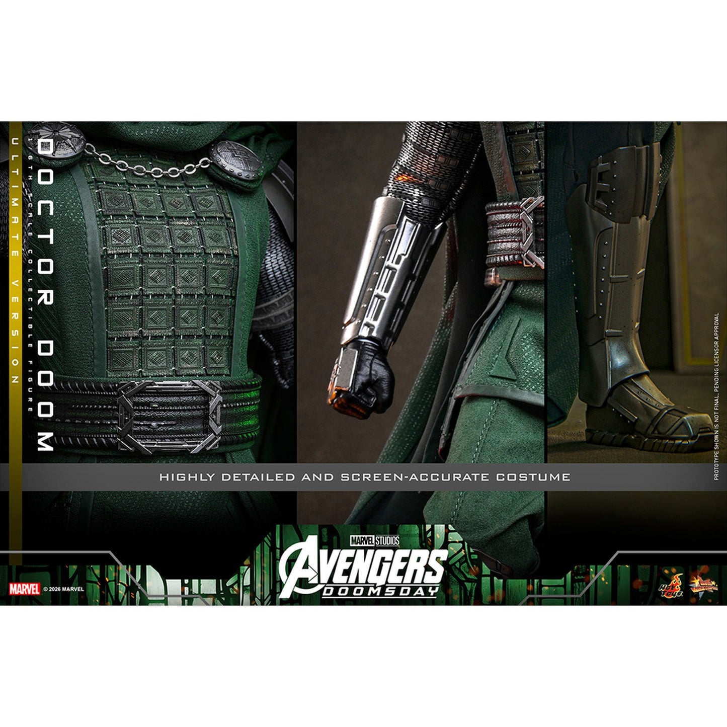 【ムービー・マスターピース】 『アベンジャーズ／ドゥームズデイ』 1/6スケールフィギュア ドクター・ドゥーム（アルティメット版）