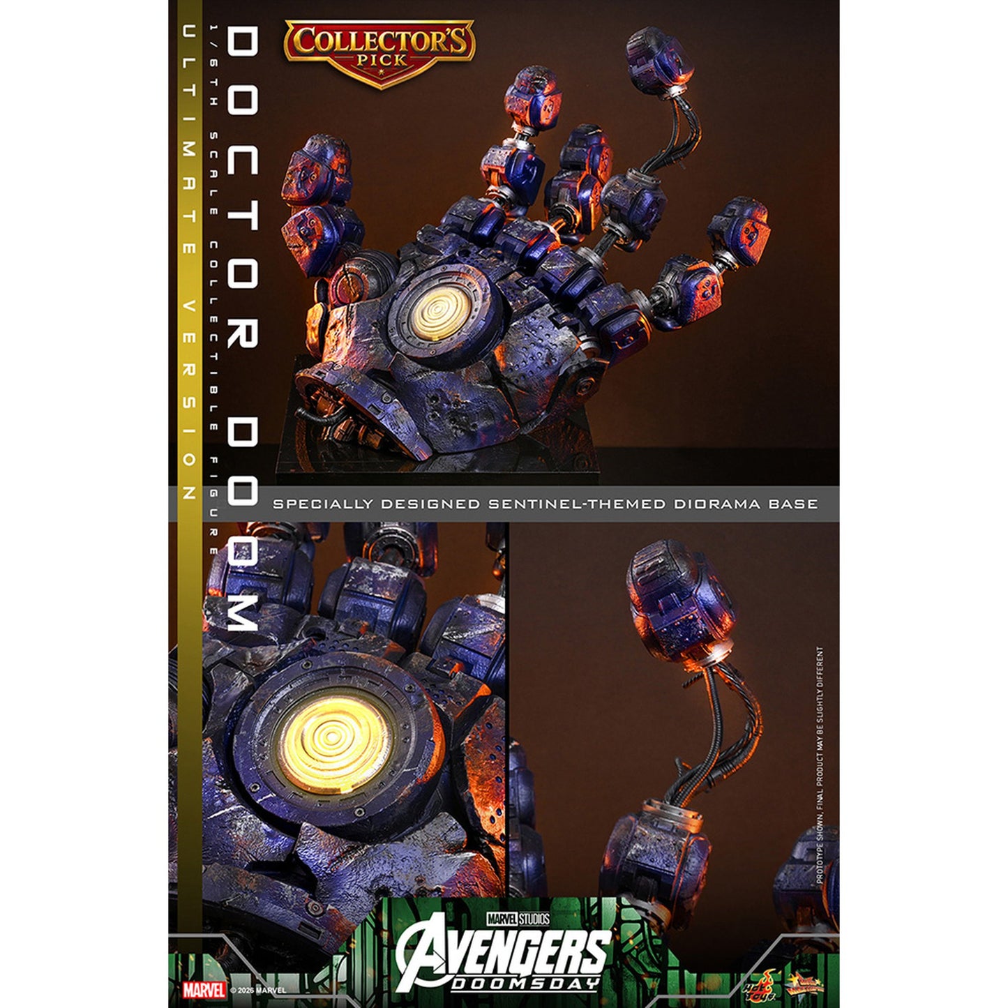 【ムービー・マスターピース】 『アベンジャーズ／ドゥームズデイ』 1/6スケールフィギュア ドクター・ドゥーム（アルティメット版）