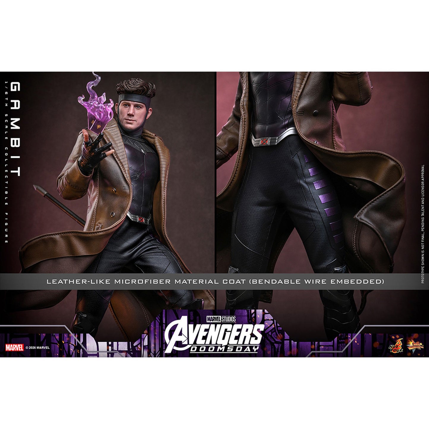 【ムービー・マスターピース】 『アベンジャーズ／ドゥームズデイ』 1/6スケールフィギュア ガンビット