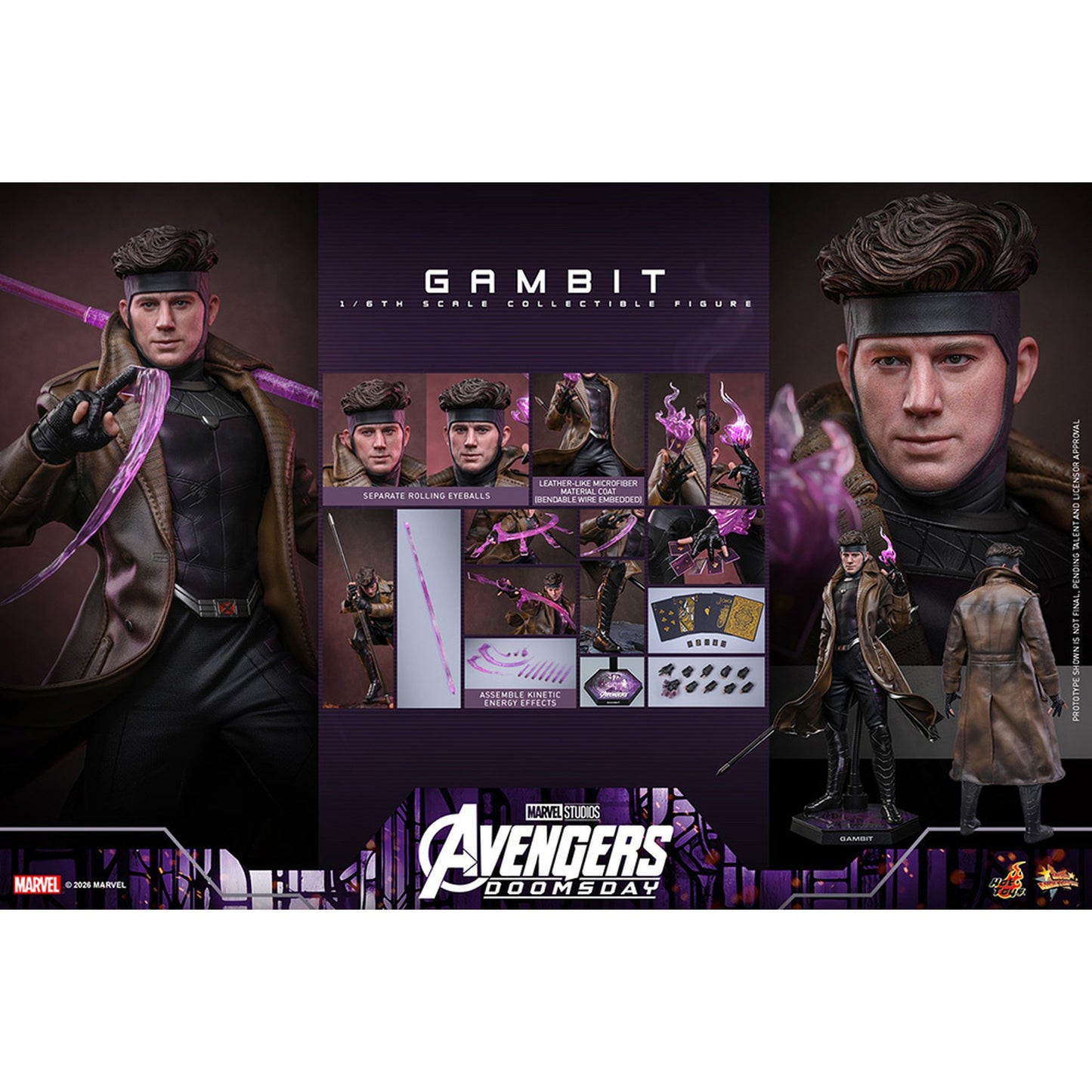 【ムービー・マスターピース】 『アベンジャーズ／ドゥームズデイ』 1/6スケールフィギュア ガンビット