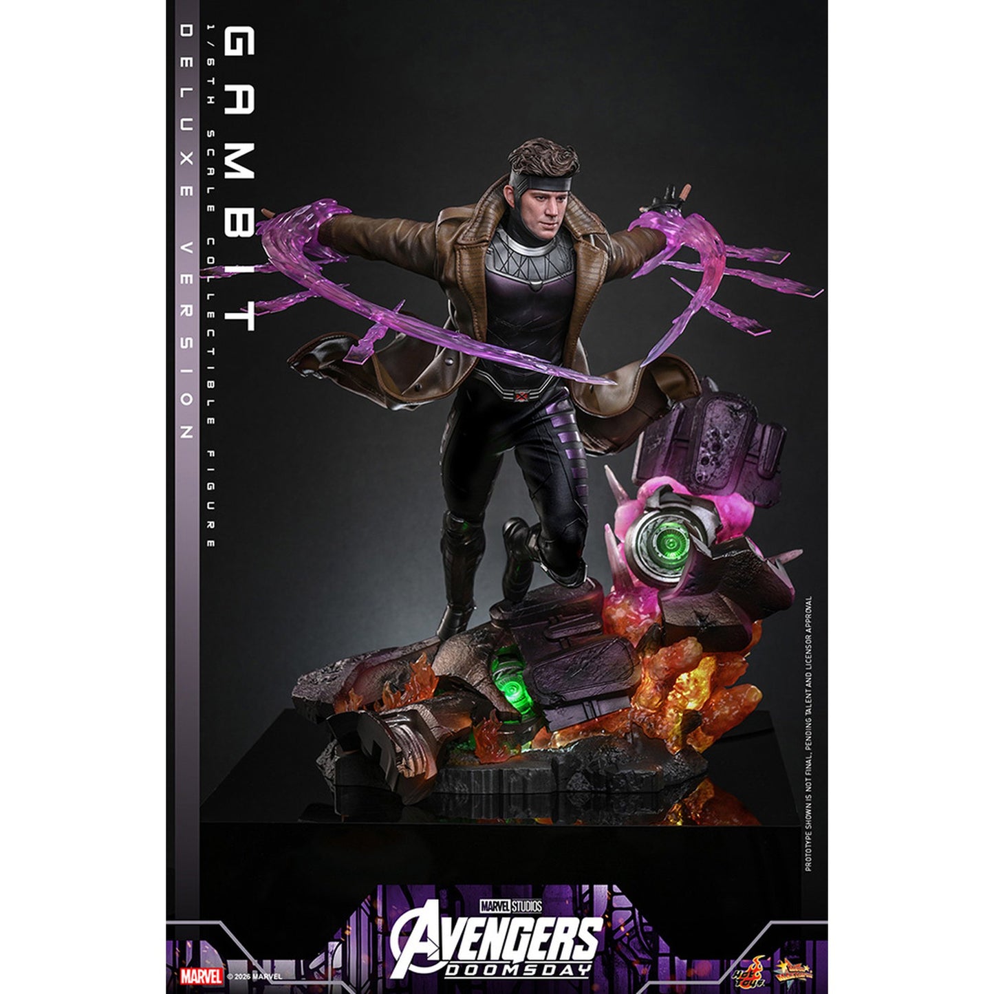 【ムービー・マスターピース】 『アベンジャーズ／ドゥームズデイ』 1/6スケールフィギュア ガンビット（デラックス版）