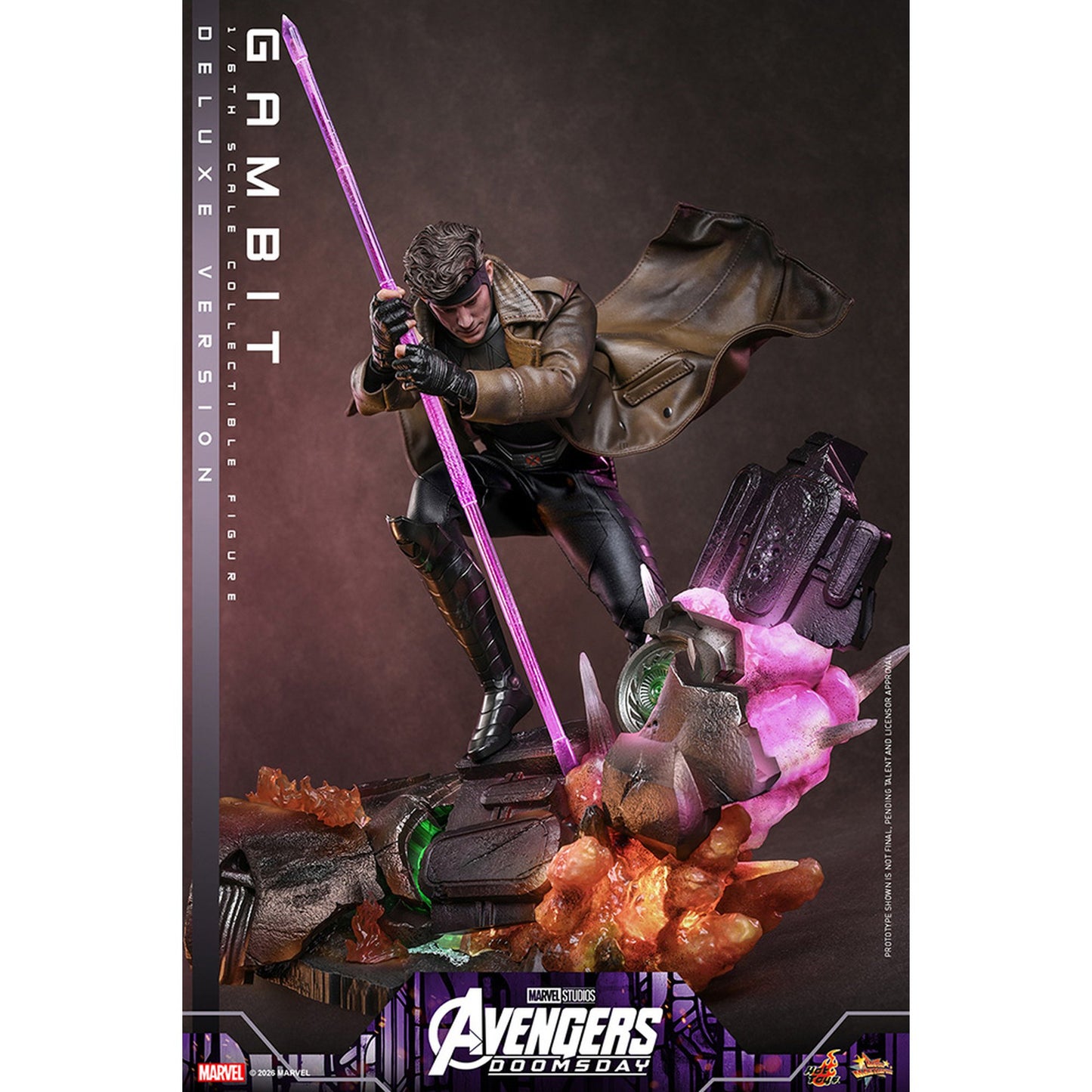 【ムービー・マスターピース】 『アベンジャーズ／ドゥームズデイ』 1/6スケールフィギュア ガンビット（デラックス版）