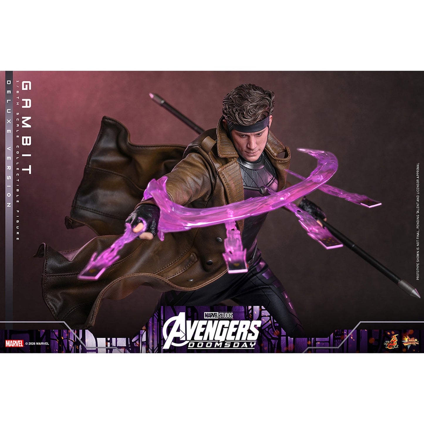 【ムービー・マスターピース】 『アベンジャーズ／ドゥームズデイ』 1/6スケールフィギュア ガンビット（デラックス版）