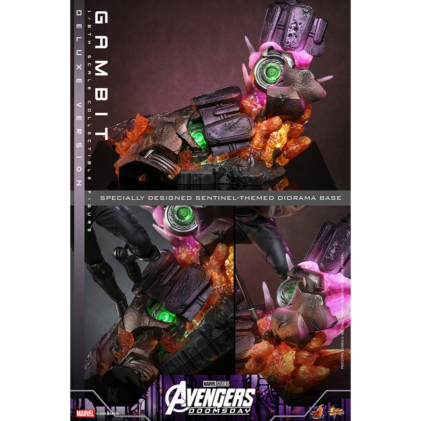 【ムービー・マスターピース】 『アベンジャーズ／ドゥームズデイ』 1/6スケールフィギュア ガンビット（デラックス版）