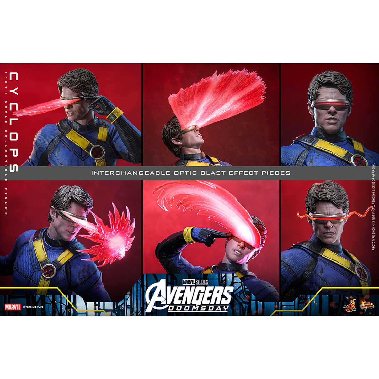 【ムービー・マスターピース】 『アベンジャーズ／ドゥームズデイ』 1/6スケールフィギュア サイクロップス