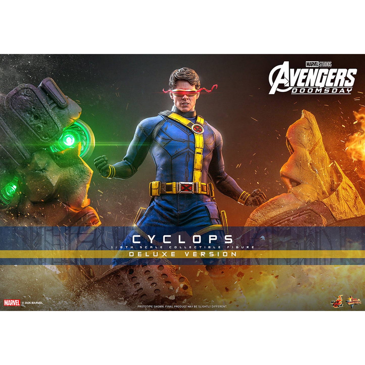 【ムービー・マスターピース】 『アベンジャーズ／ドゥームズデイ』 1/6スケールフィギュア サイクロップス（デラックス版）