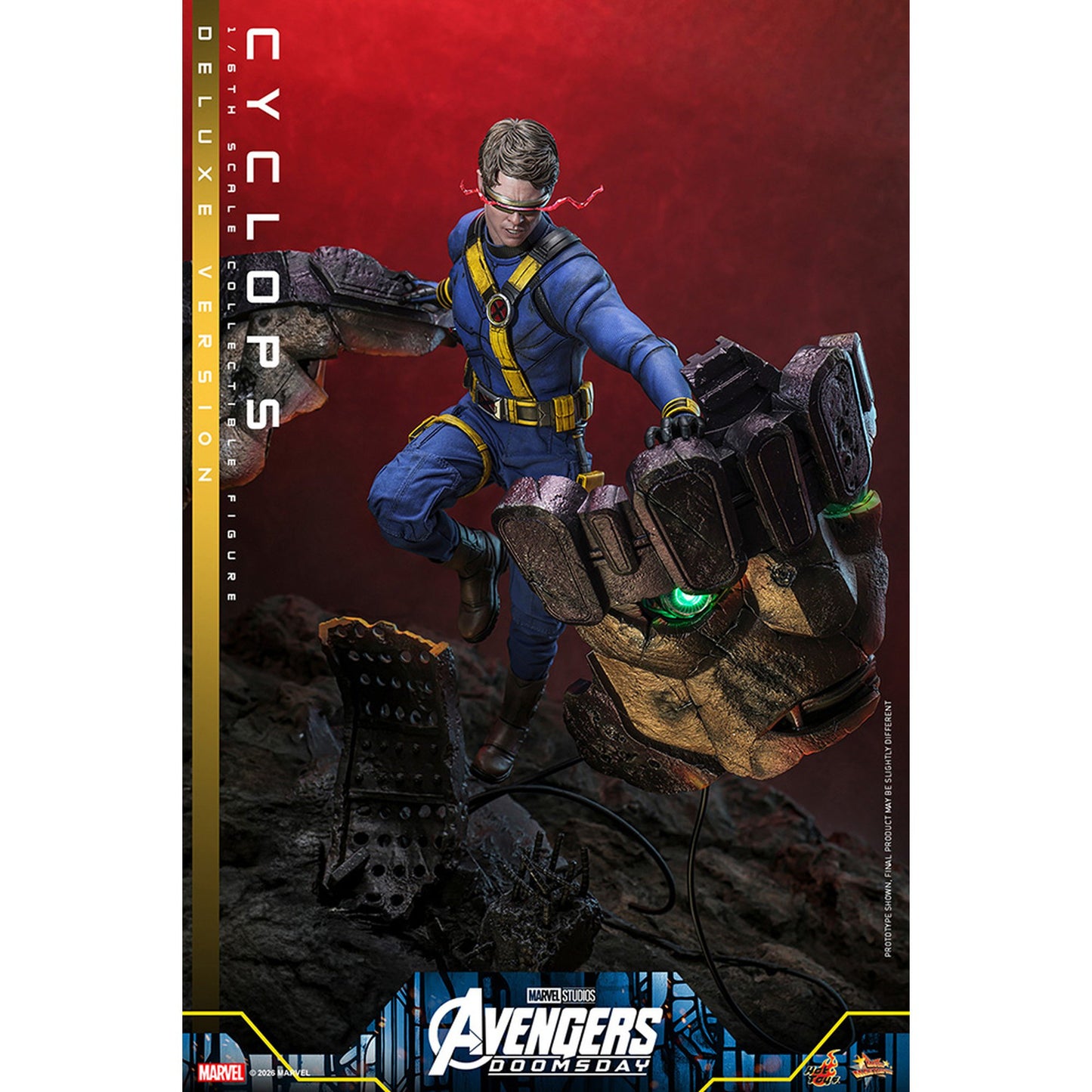 【ムービー・マスターピース】 『アベンジャーズ／ドゥームズデイ』 1/6スケールフィギュア サイクロップス（デラックス版）