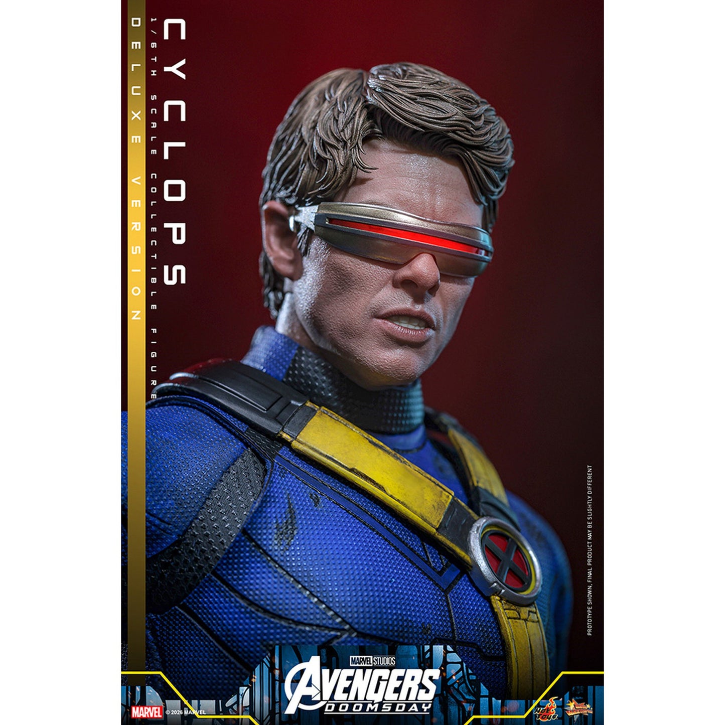 【ムービー・マスターピース】 『アベンジャーズ／ドゥームズデイ』 1/6スケールフィギュア サイクロップス（デラックス版）