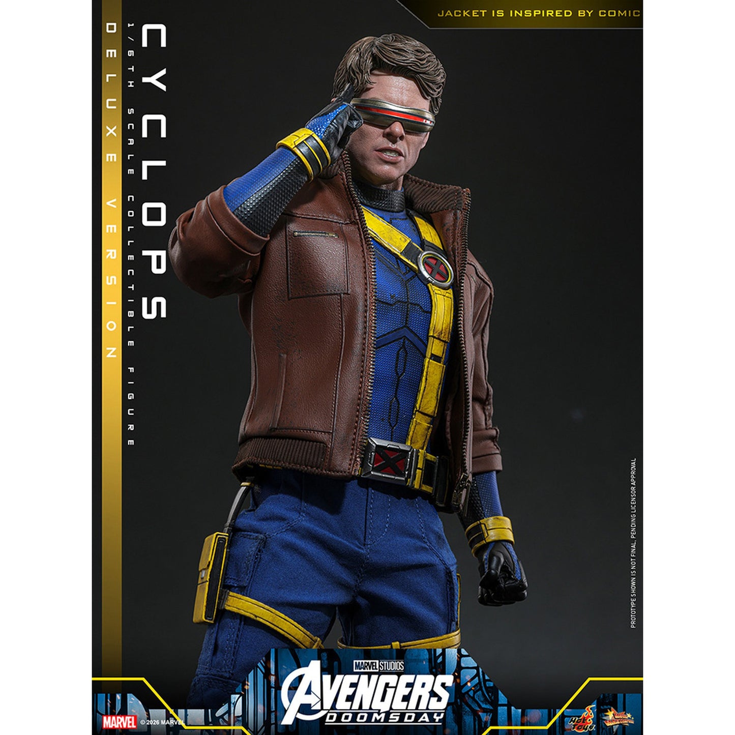 【ムービー・マスターピース】 『アベンジャーズ／ドゥームズデイ』 1/6スケールフィギュア サイクロップス（デラックス版）