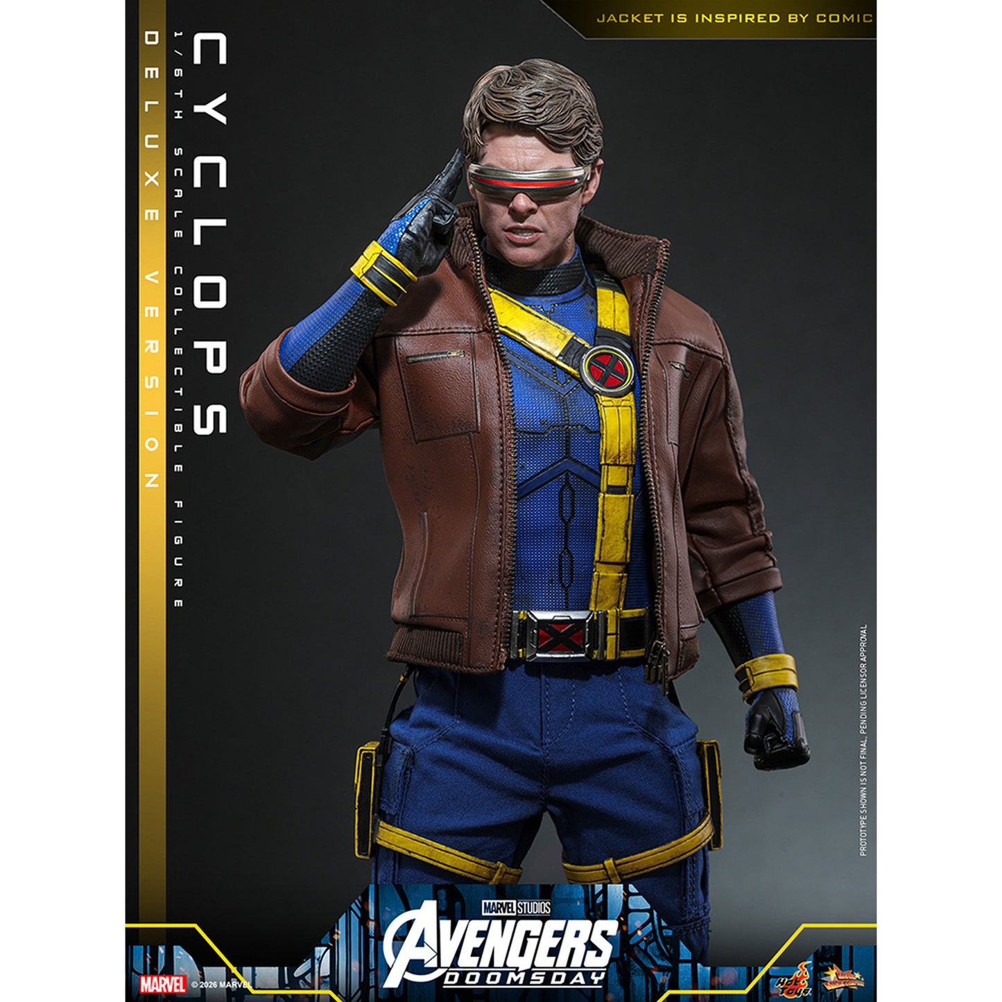 【ムービー・マスターピース】 『アベンジャーズ／ドゥームズデイ』 1/6スケールフィギュア サイクロップス（デラックス版）