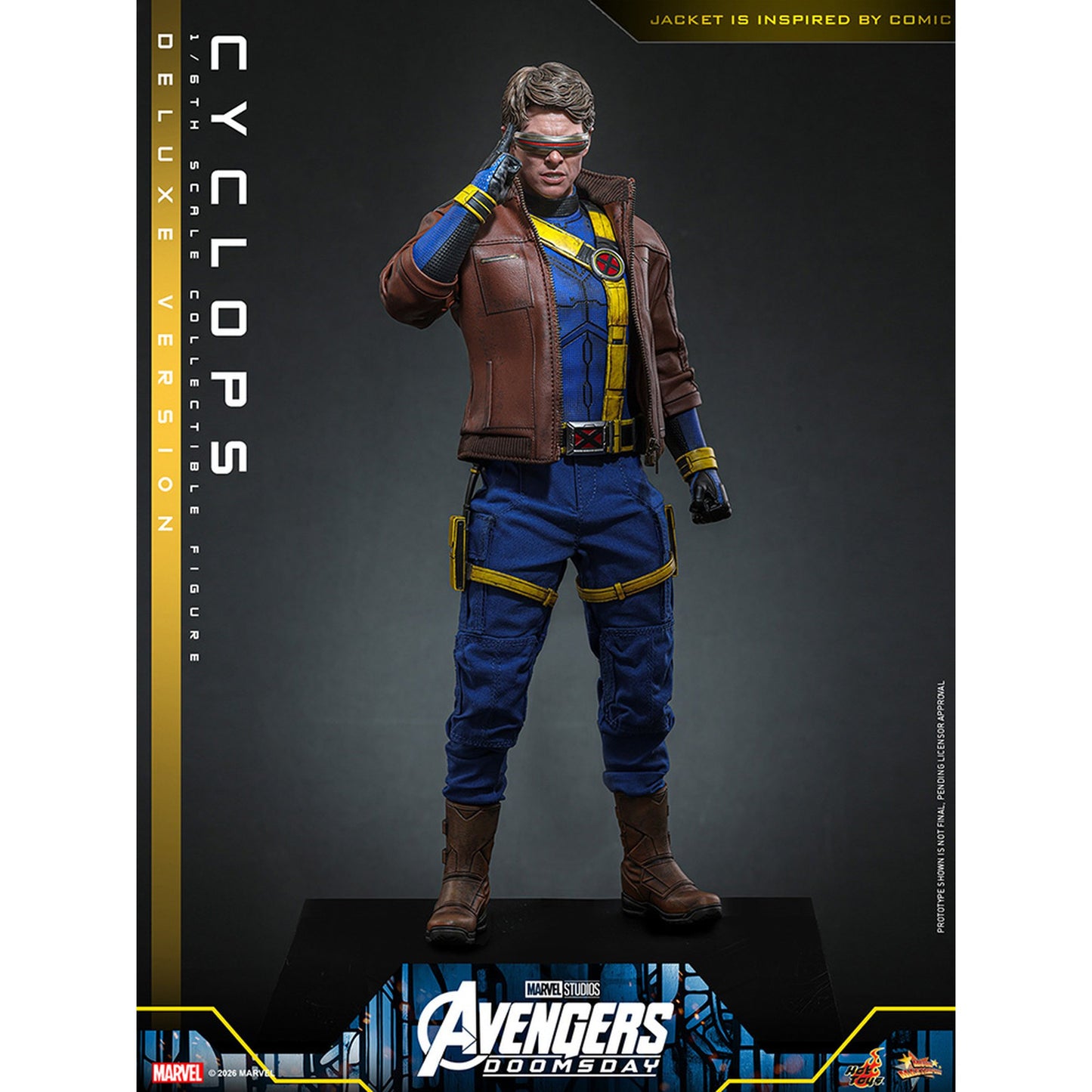 【ムービー・マスターピース】 『アベンジャーズ／ドゥームズデイ』 1/6スケールフィギュア サイクロップス（デラックス版）