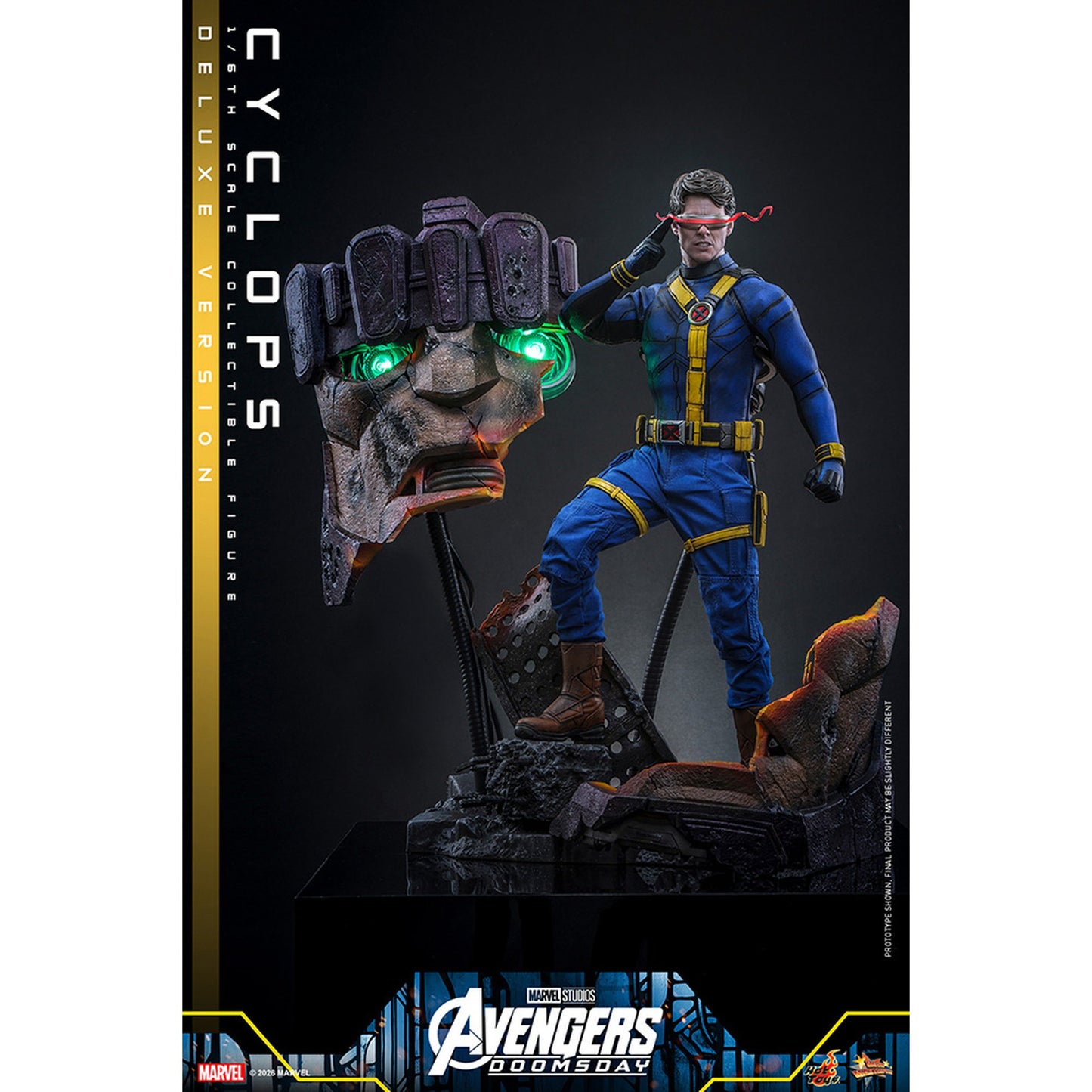 【ムービー・マスターピース】 『アベンジャーズ／ドゥームズデイ』 1/6スケールフィギュア サイクロップス（デラックス版）