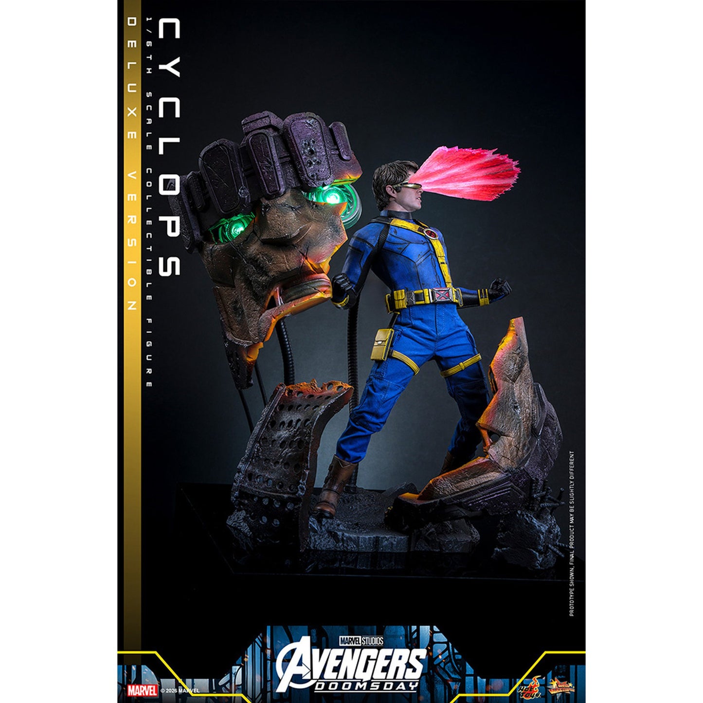 【ムービー・マスターピース】 『アベンジャーズ／ドゥームズデイ』 1/6スケールフィギュア サイクロップス（デラックス版）