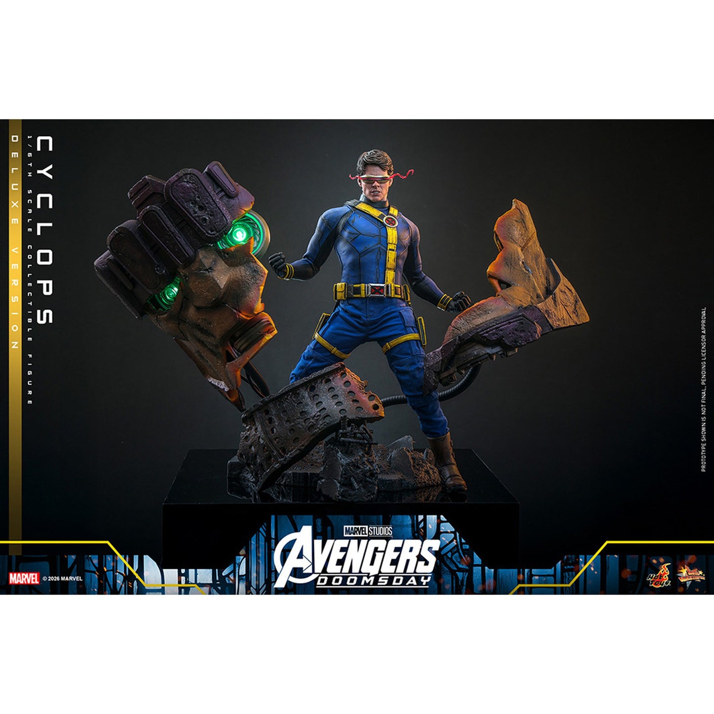 【ムービー・マスターピース】 『アベンジャーズ／ドゥームズデイ』 1/6スケールフィギュア サイクロップス（デラックス版）