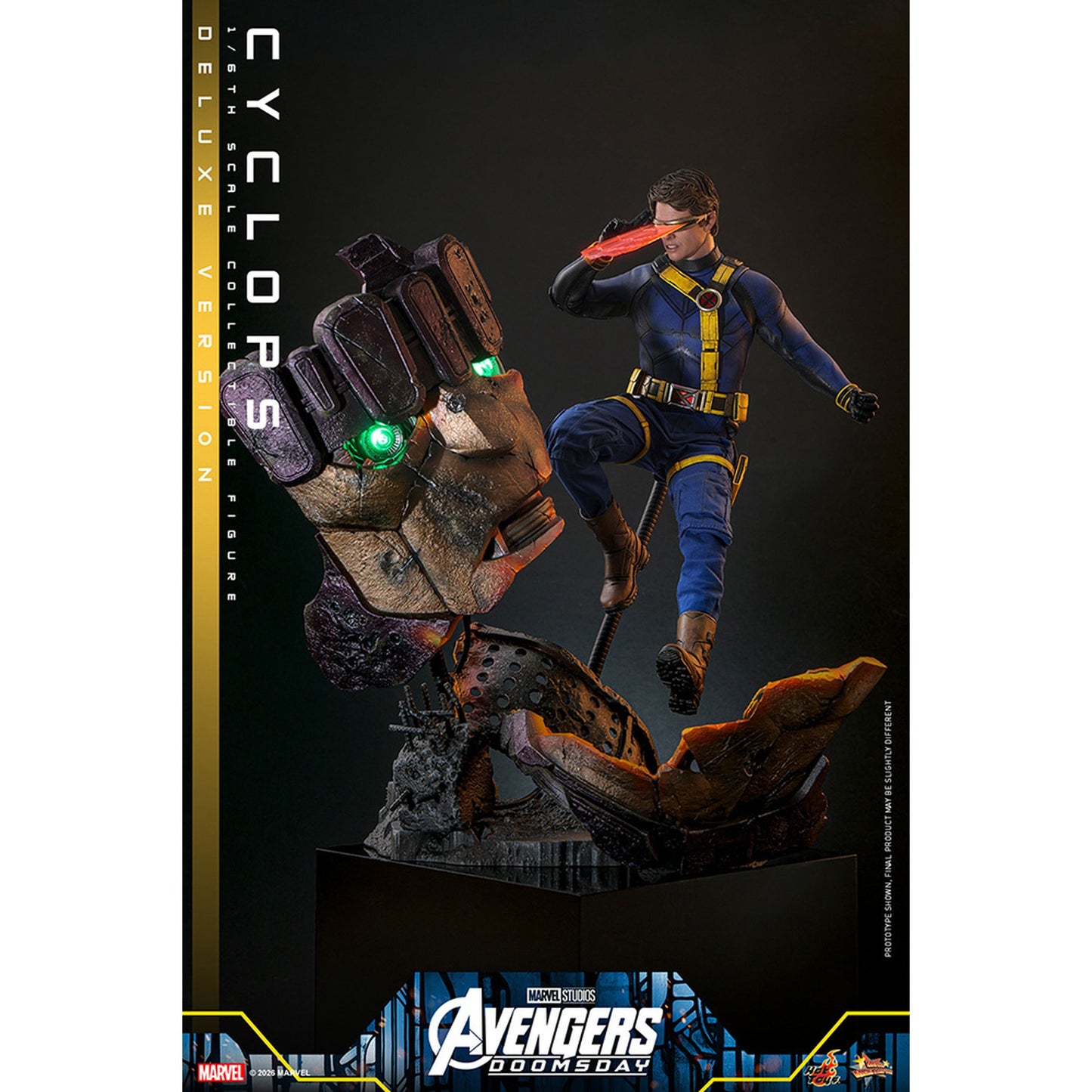 【ムービー・マスターピース】 『アベンジャーズ／ドゥームズデイ』 1/6スケールフィギュア サイクロップス（デラックス版）