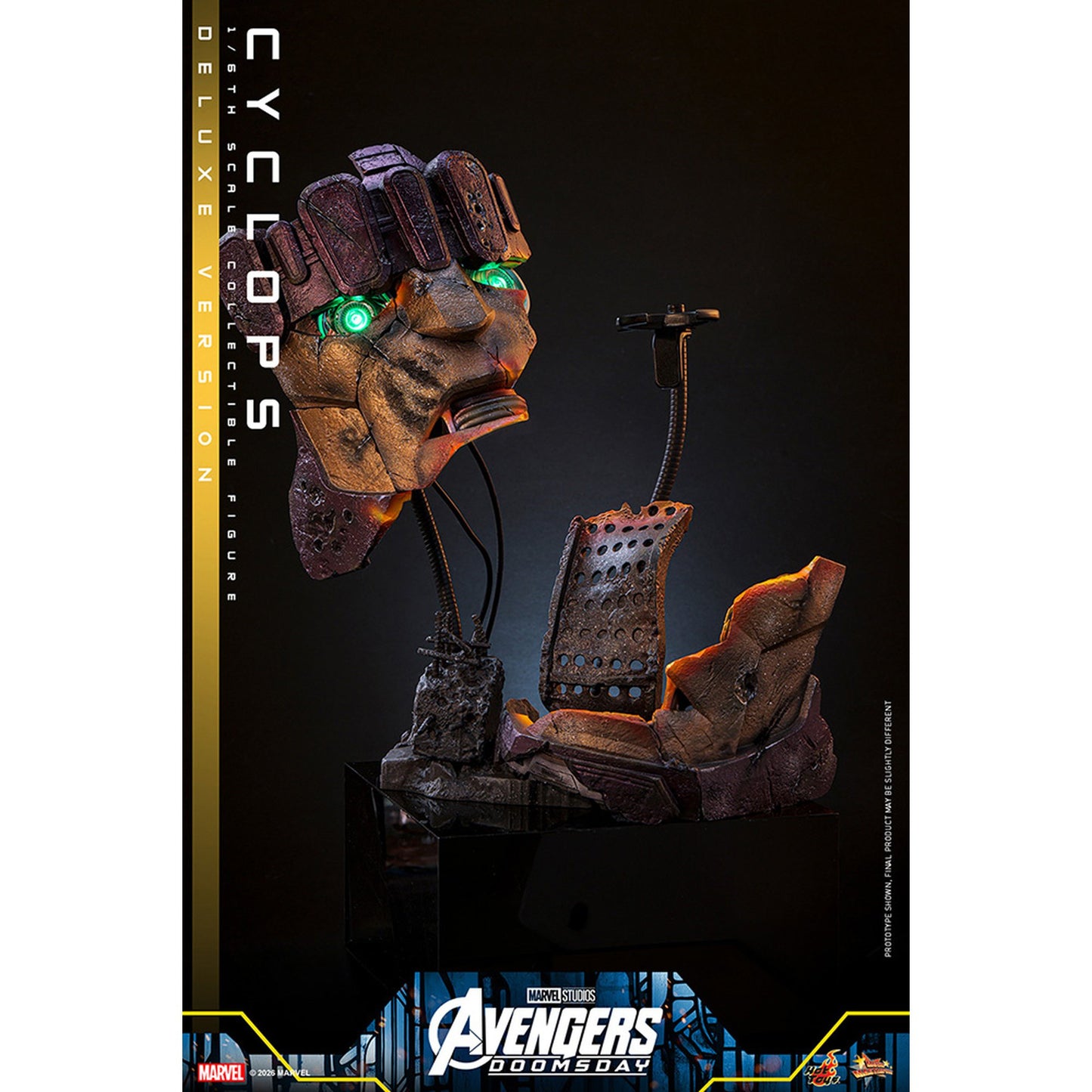 【ムービー・マスターピース】 『アベンジャーズ／ドゥームズデイ』 1/6スケールフィギュア サイクロップス（デラックス版）