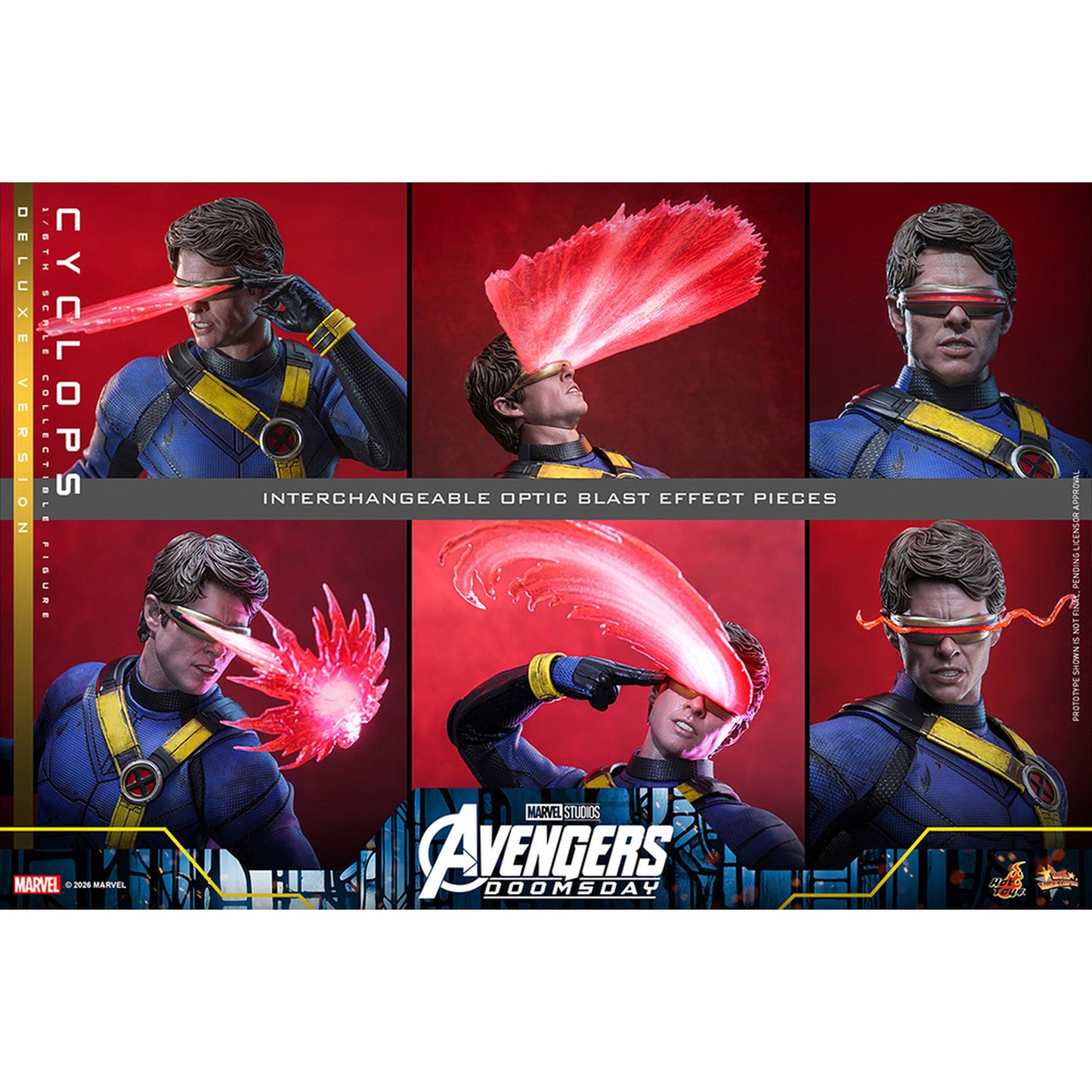 【ムービー・マスターピース】 『アベンジャーズ／ドゥームズデイ』 1/6スケールフィギュア サイクロップス（デラックス版）