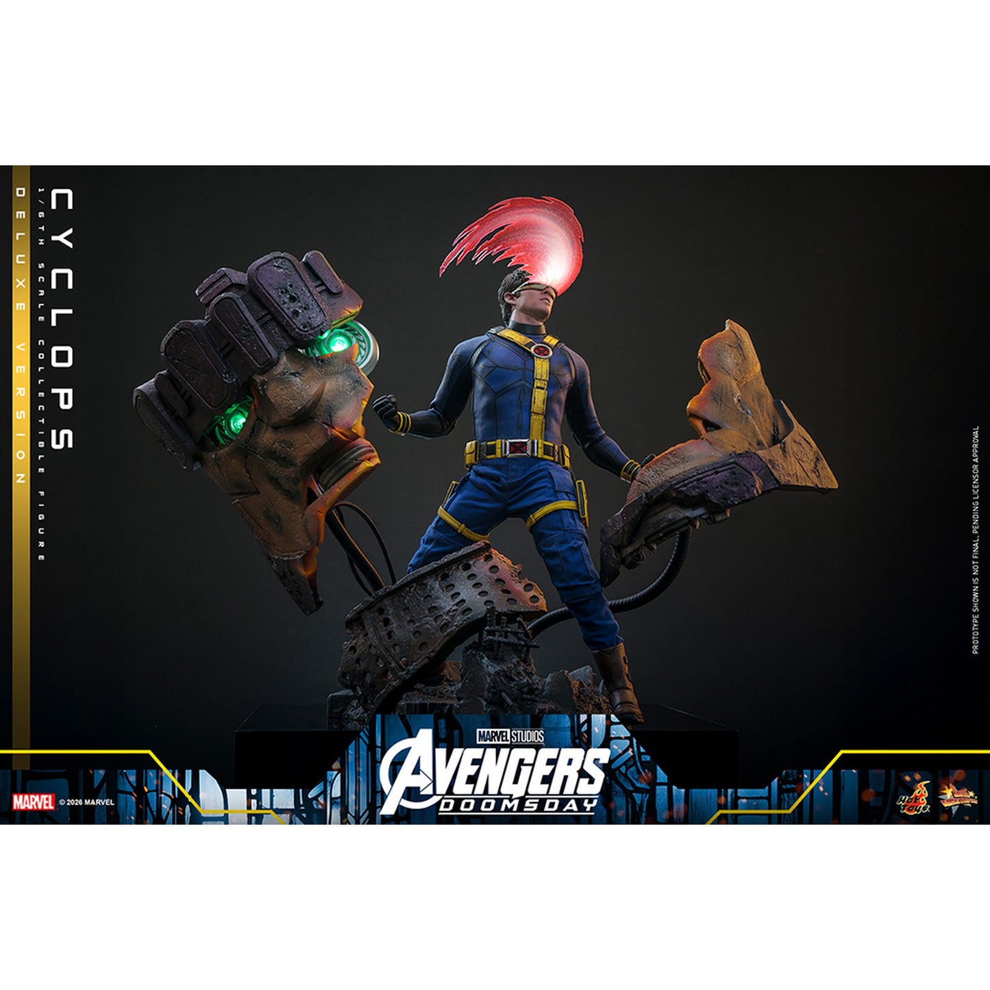 【ムービー・マスターピース】 『アベンジャーズ／ドゥームズデイ』 1/6スケールフィギュア サイクロップス（デラックス版）