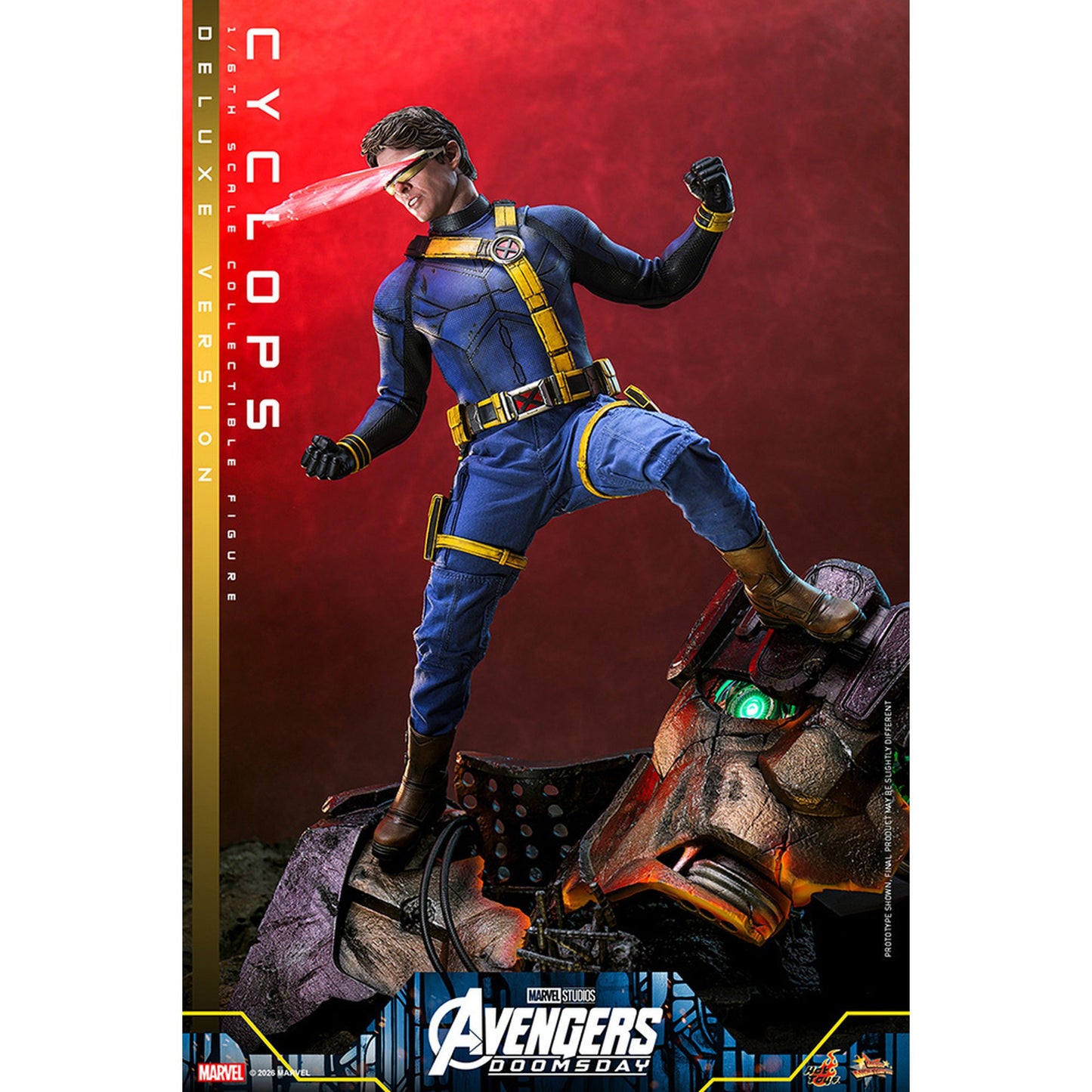 【ムービー・マスターピース】 『アベンジャーズ／ドゥームズデイ』 1/6スケールフィギュア サイクロップス（デラックス版）
