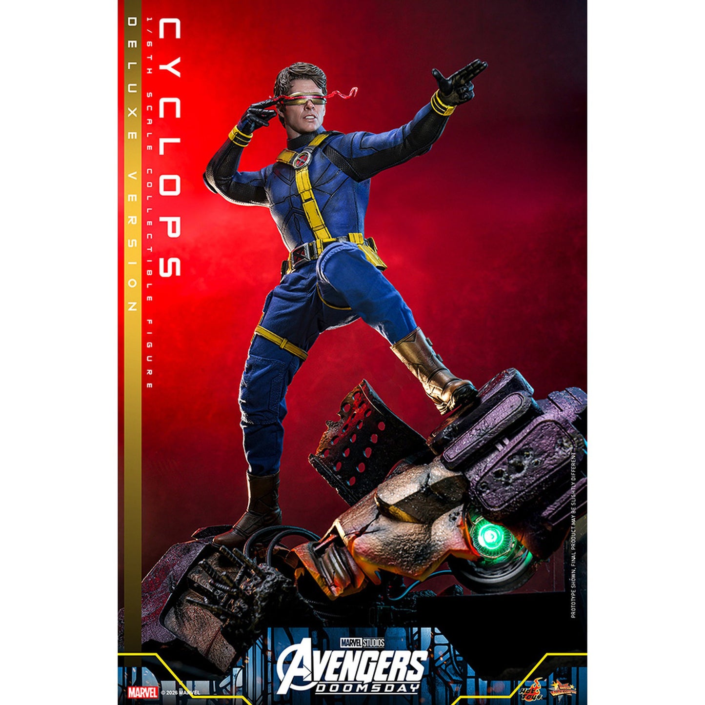 【ムービー・マスターピース】 『アベンジャーズ／ドゥームズデイ』 1/6スケールフィギュア サイクロップス（デラックス版）