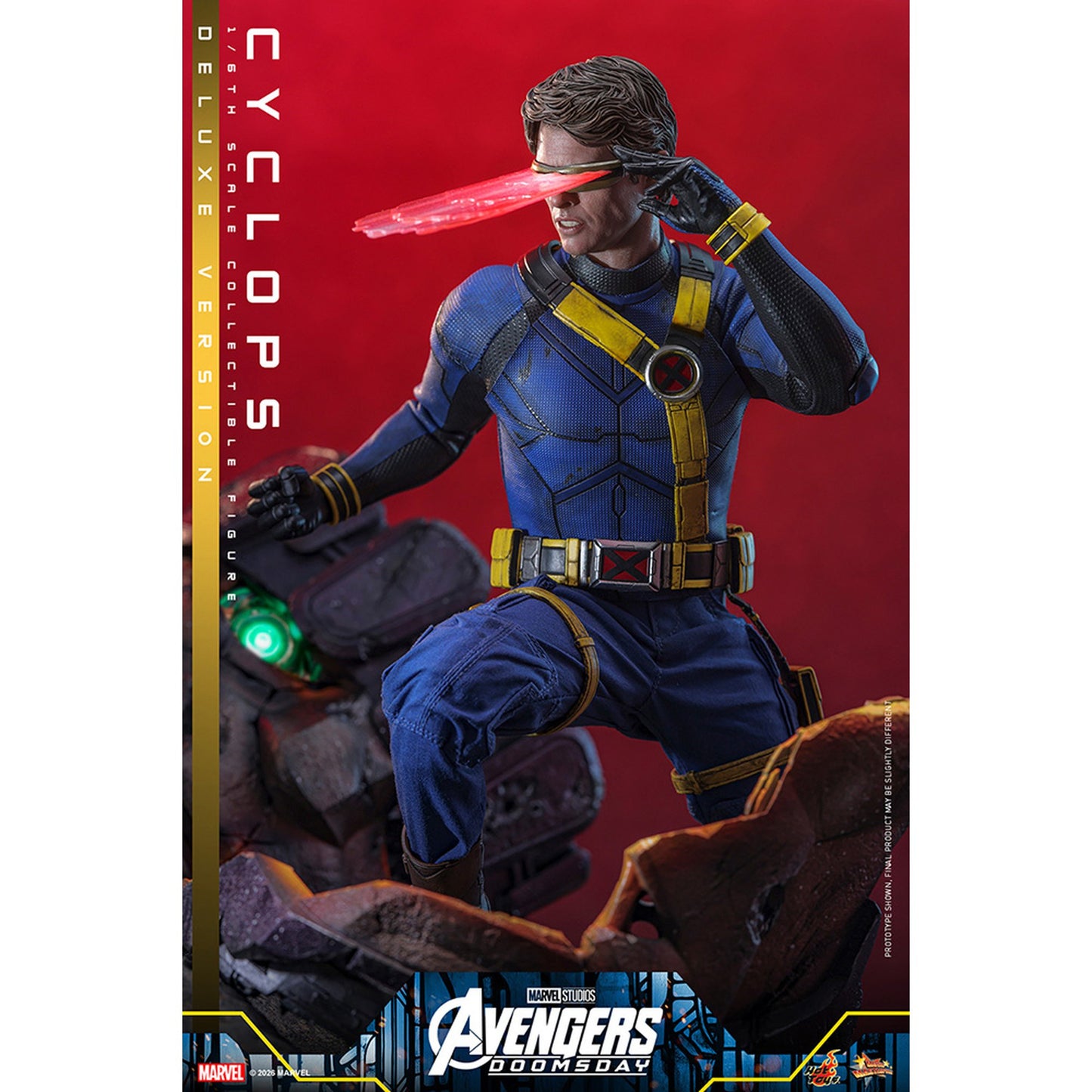 【ムービー・マスターピース】 『アベンジャーズ／ドゥームズデイ』 1/6スケールフィギュア サイクロップス（デラックス版）