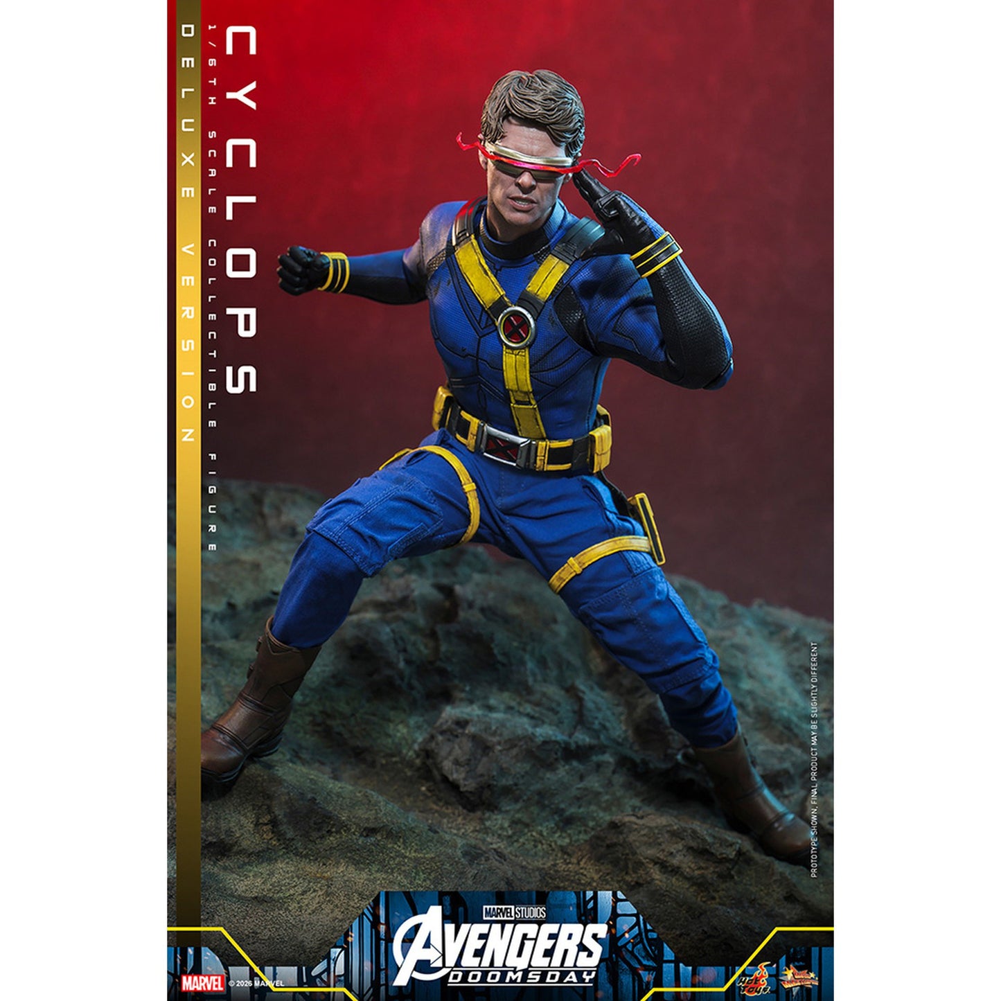 【ムービー・マスターピース】 『アベンジャーズ／ドゥームズデイ』 1/6スケールフィギュア サイクロップス（デラックス版）