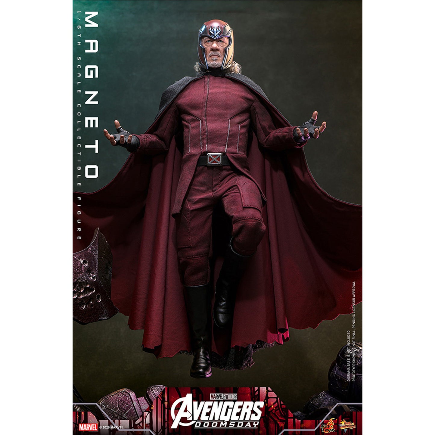 【ムービー・マスターピース】 『アベンジャーズ／ドゥームズデイ』 1/6スケールフィギュア マグニートー