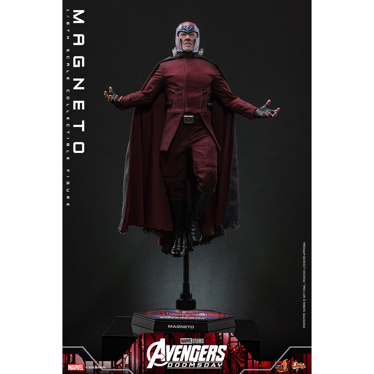 【ムービー・マスターピース】 『アベンジャーズ／ドゥームズデイ』 1/6スケールフィギュア マグニートー