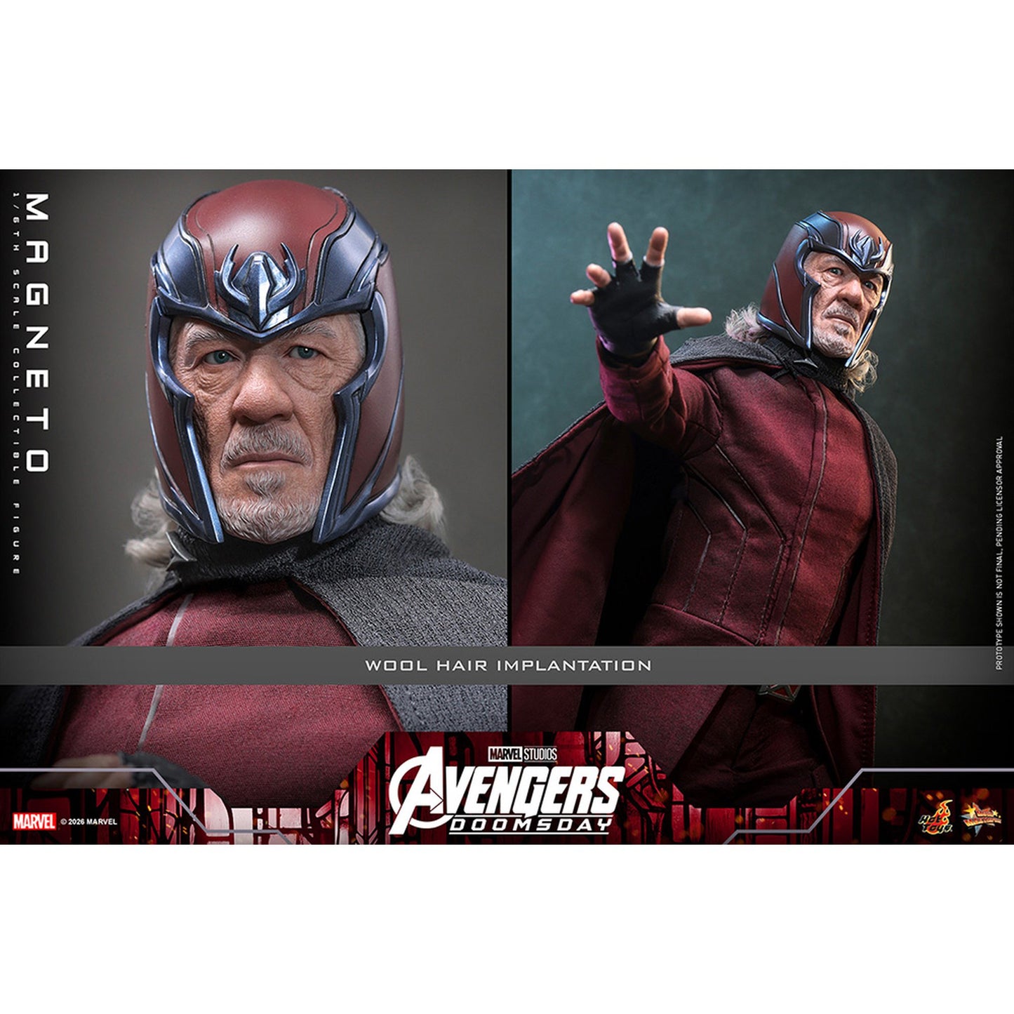 【ムービー・マスターピース】 『アベンジャーズ／ドゥームズデイ』 1/6スケールフィギュア マグニートー