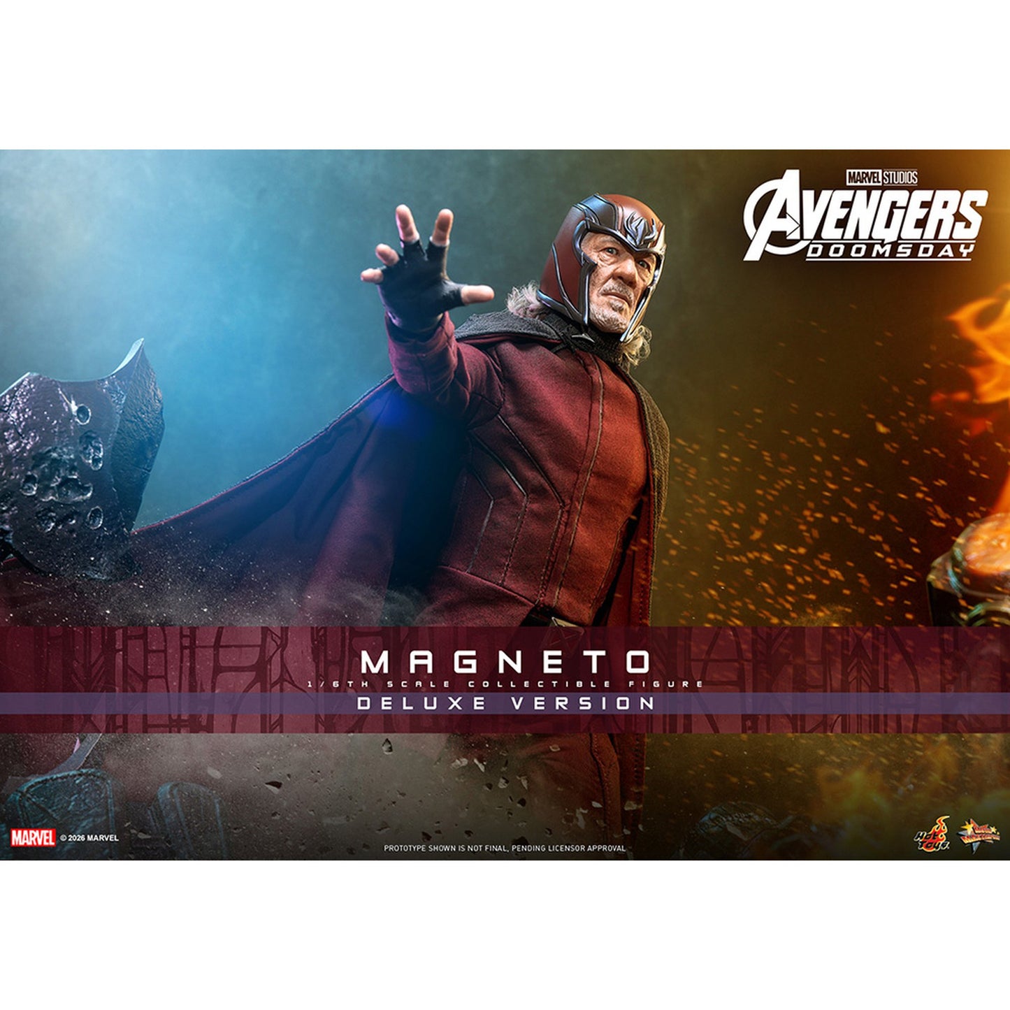【ムービー・マスターピース】 『アベンジャーズ／ドゥームズデイ』 1/6スケールフィギュア マグニートー（デラックス版）