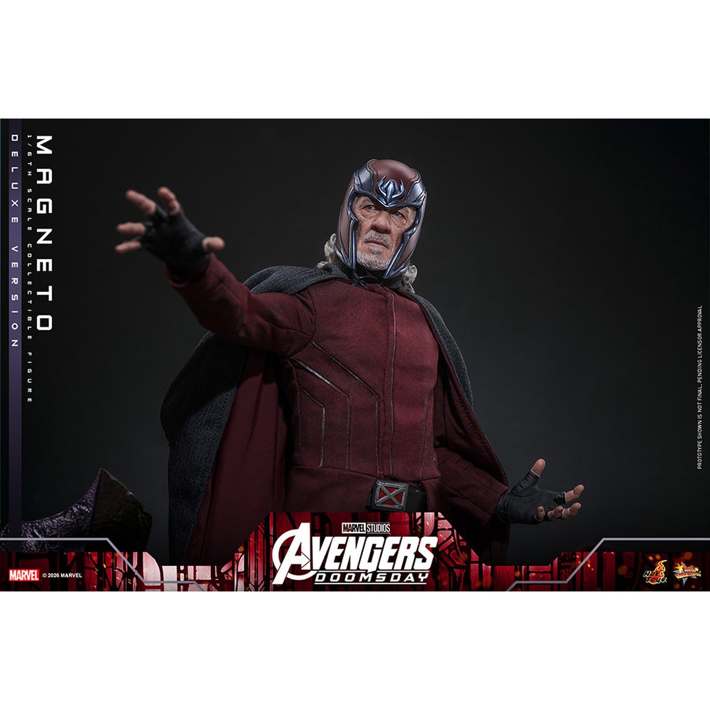 【ムービー・マスターピース】 『アベンジャーズ／ドゥームズデイ』 1/6スケールフィギュア マグニートー（デラックス版）