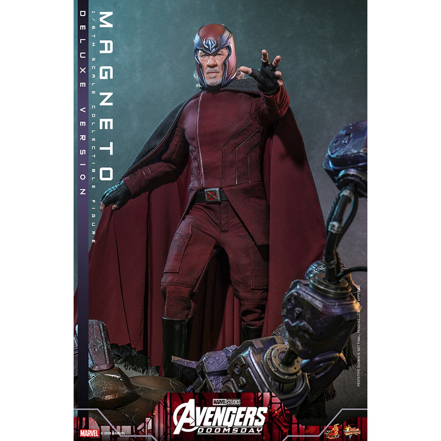 【ムービー・マスターピース】 『アベンジャーズ／ドゥームズデイ』 1/6スケールフィギュア マグニートー（デラックス版）